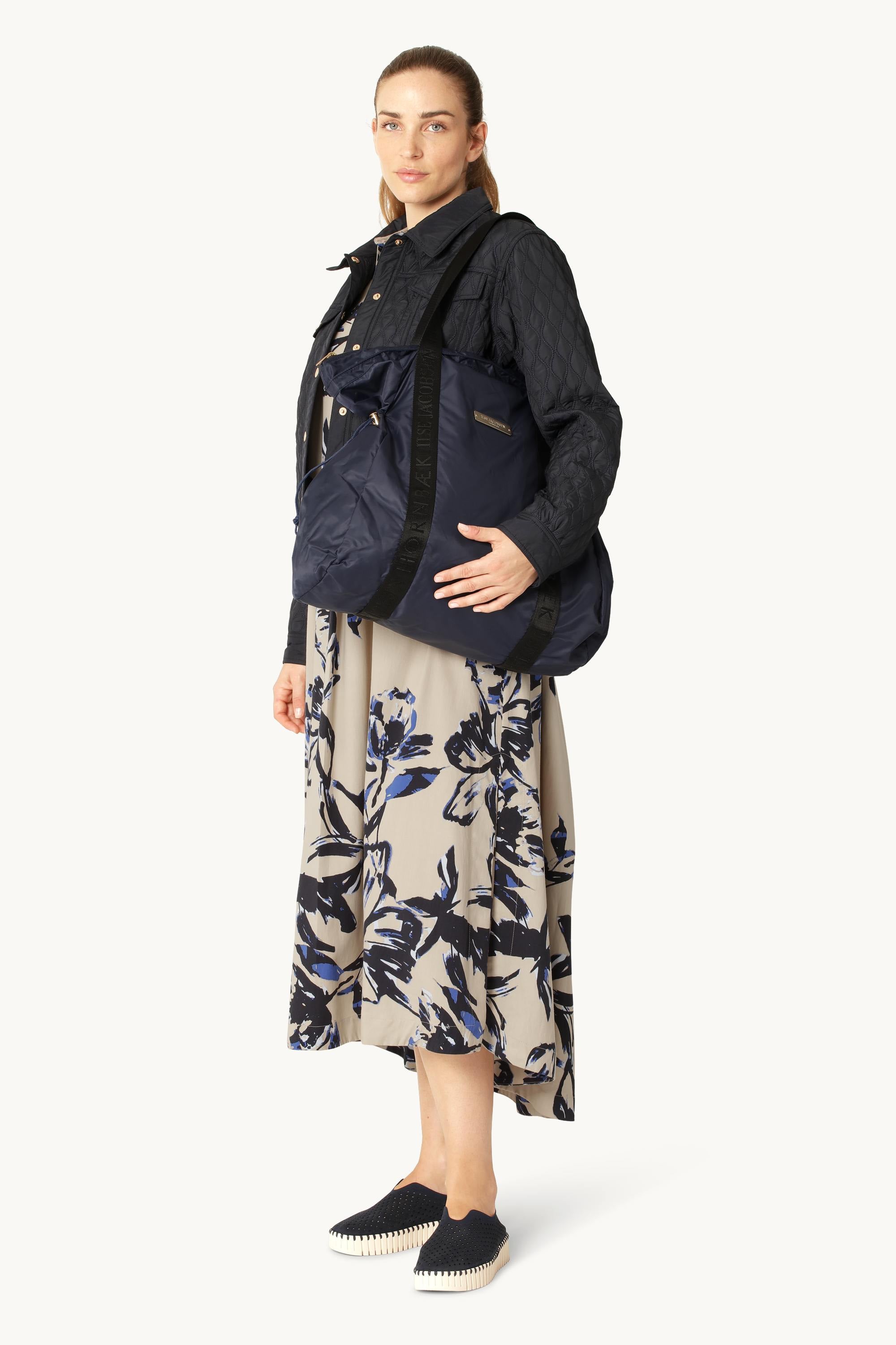 Lätt Regn Shopperväska - Dark Indigo