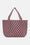 Tote Bag Flätad - Maroon Banner Rosy Pink