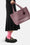 Tote Bag Flätad - Maroon Banner Rosy Pink