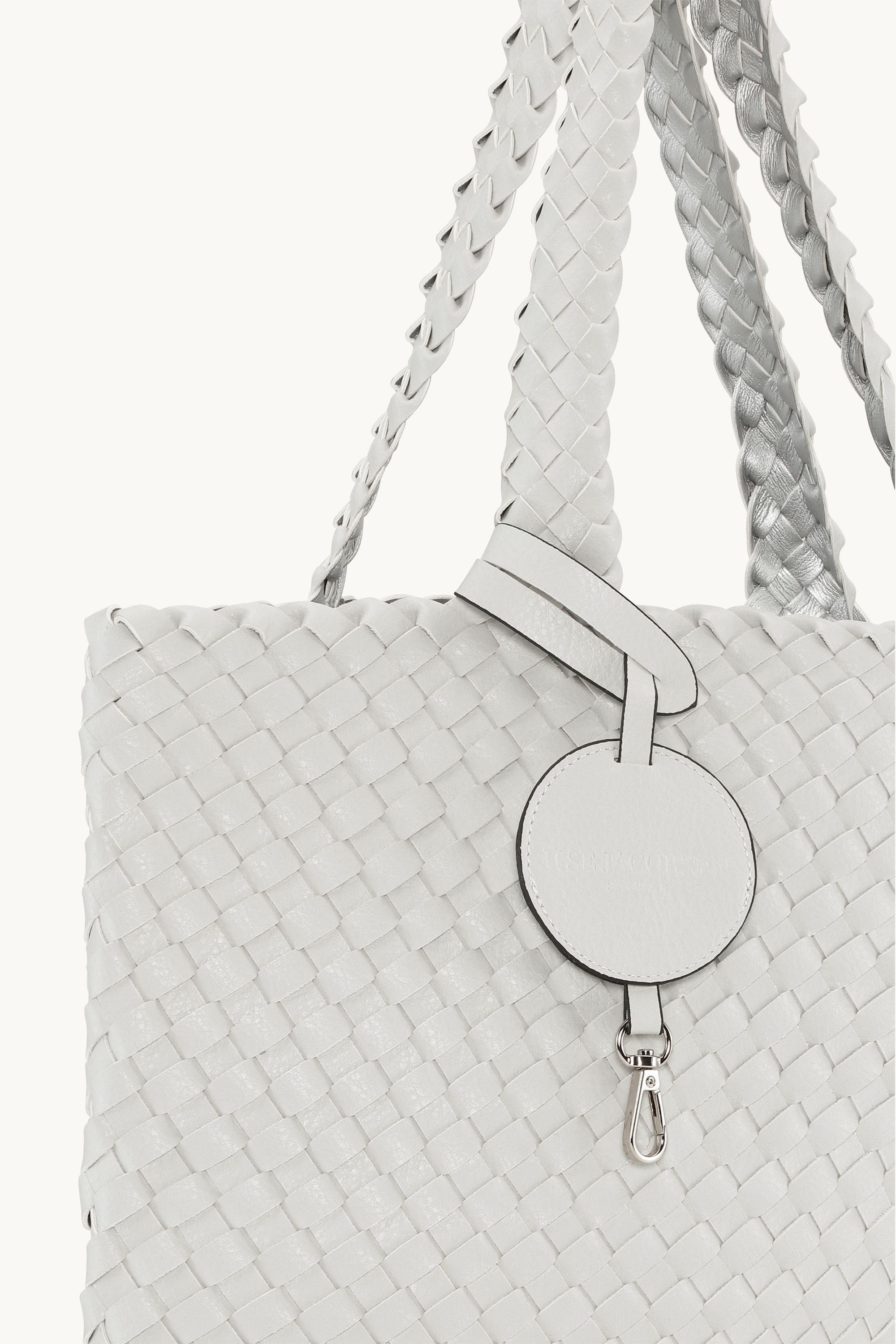 Tote Bag Flätad - Moonstruck Silver