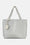 Tote Bag Flätad - Egg White Silver
