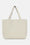Tote Bag Flätad - Egg White Silver