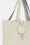 Tote Bag Flätad - Egg White Silver