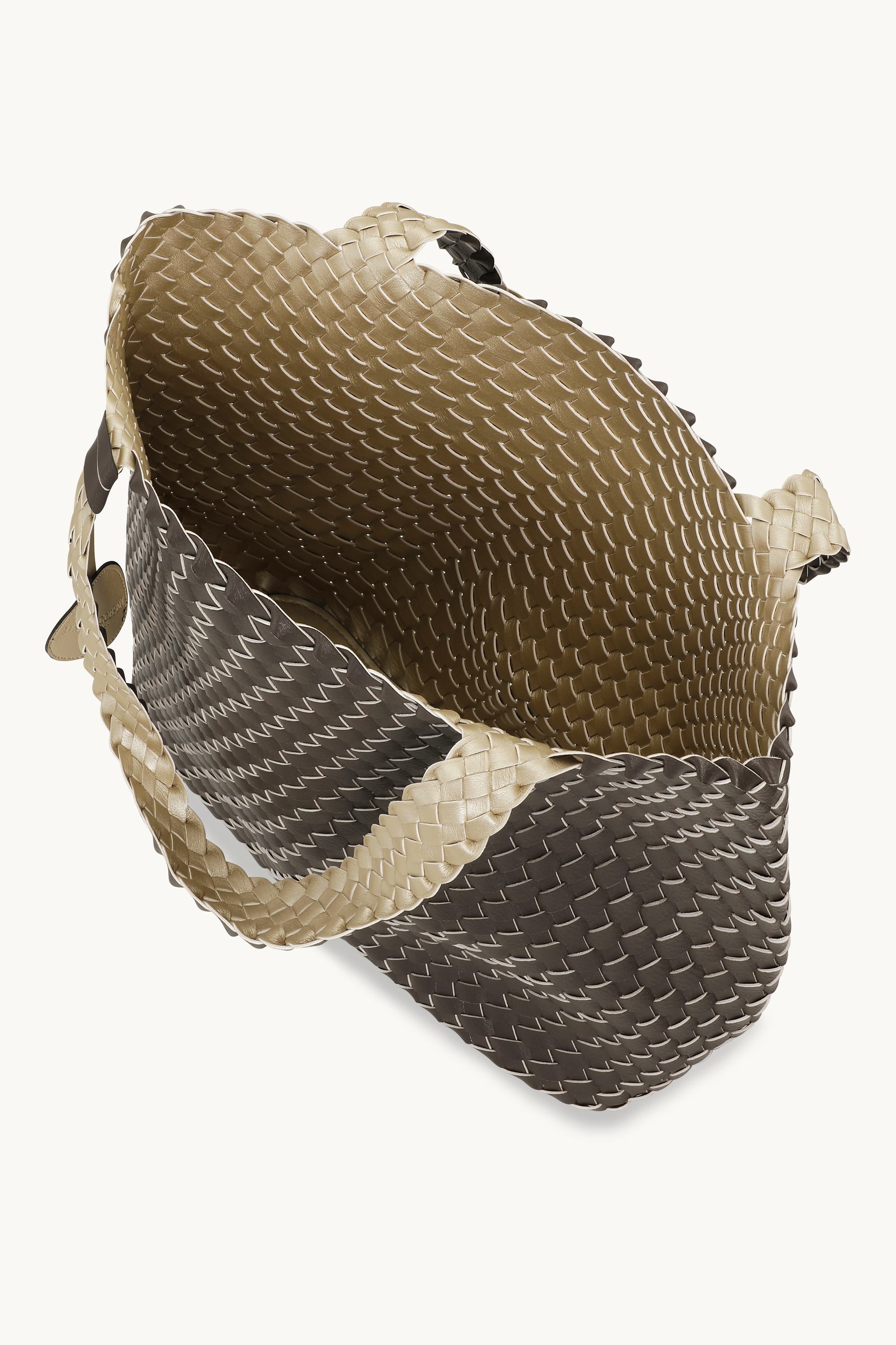 Flätad Tote Bag - Java Platin