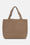 Tote Bag Flätad - Mocca Metallic Mocca