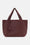 Tote Bag Flätad - Maroon Banner Ebony
