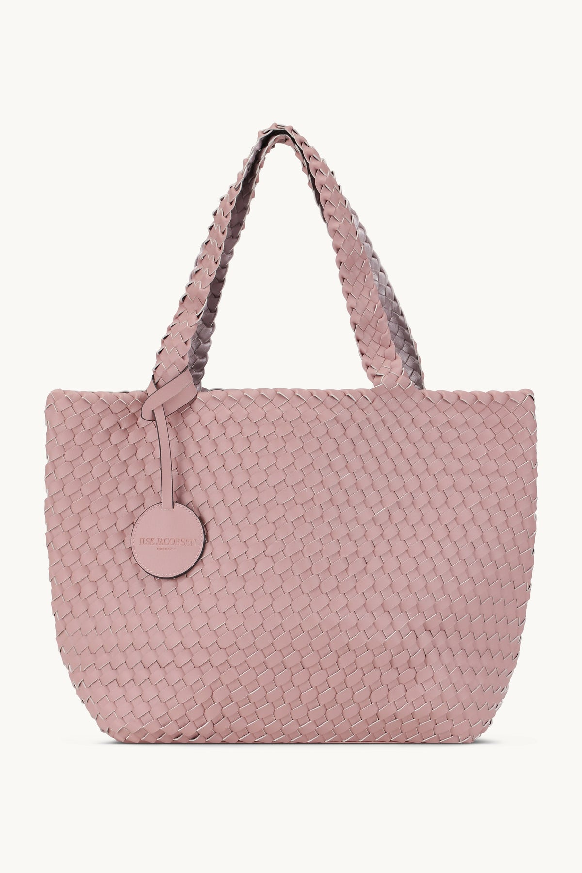 Flätad Tote Bag - Adobe Rose Lotus