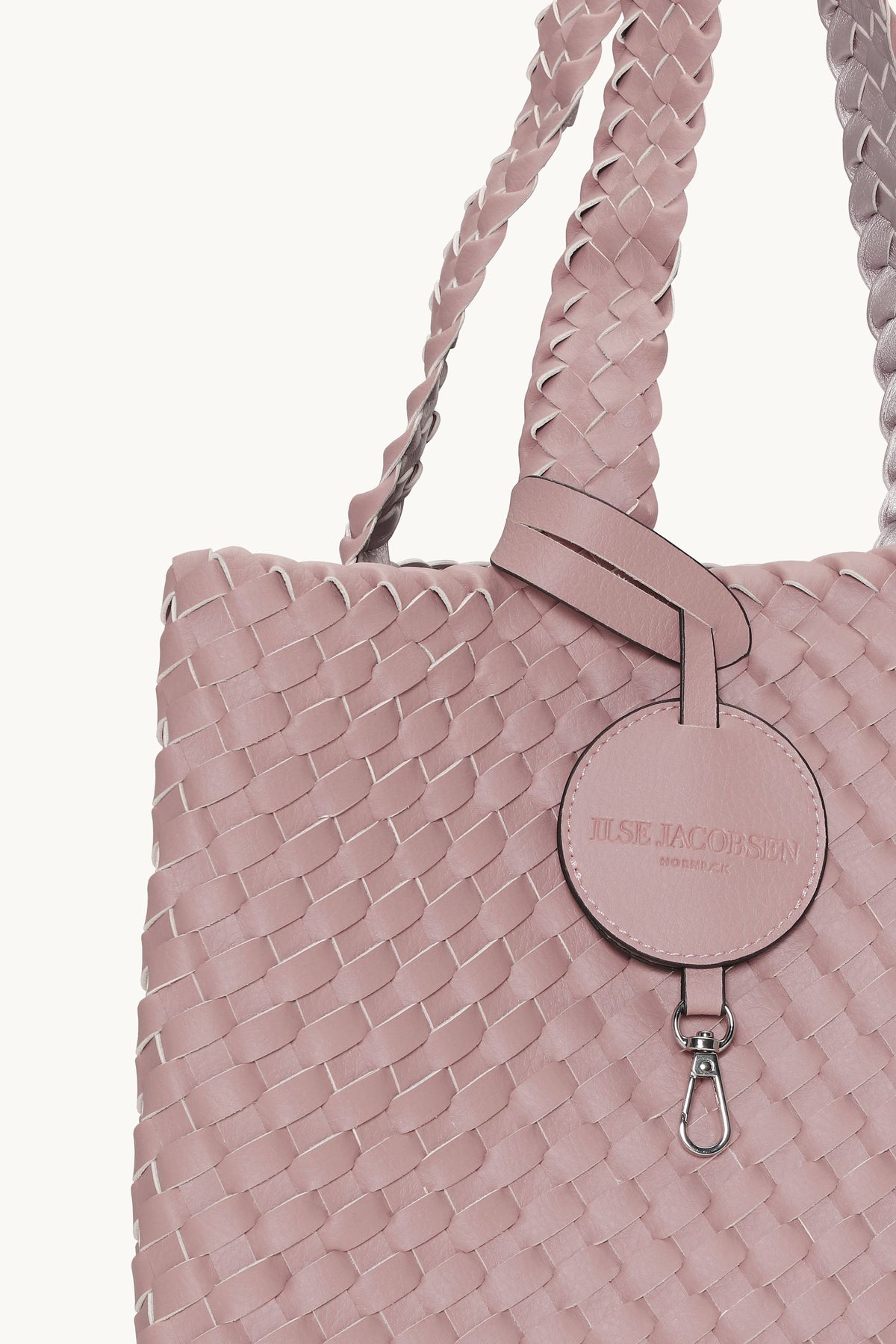 Flätad Tote Bag - Adobe Rose Lotus