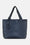 Tote Bag Flätad - Navy Metallic Blue