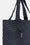 Tote Bag Flätad - Navy Metallic Blue