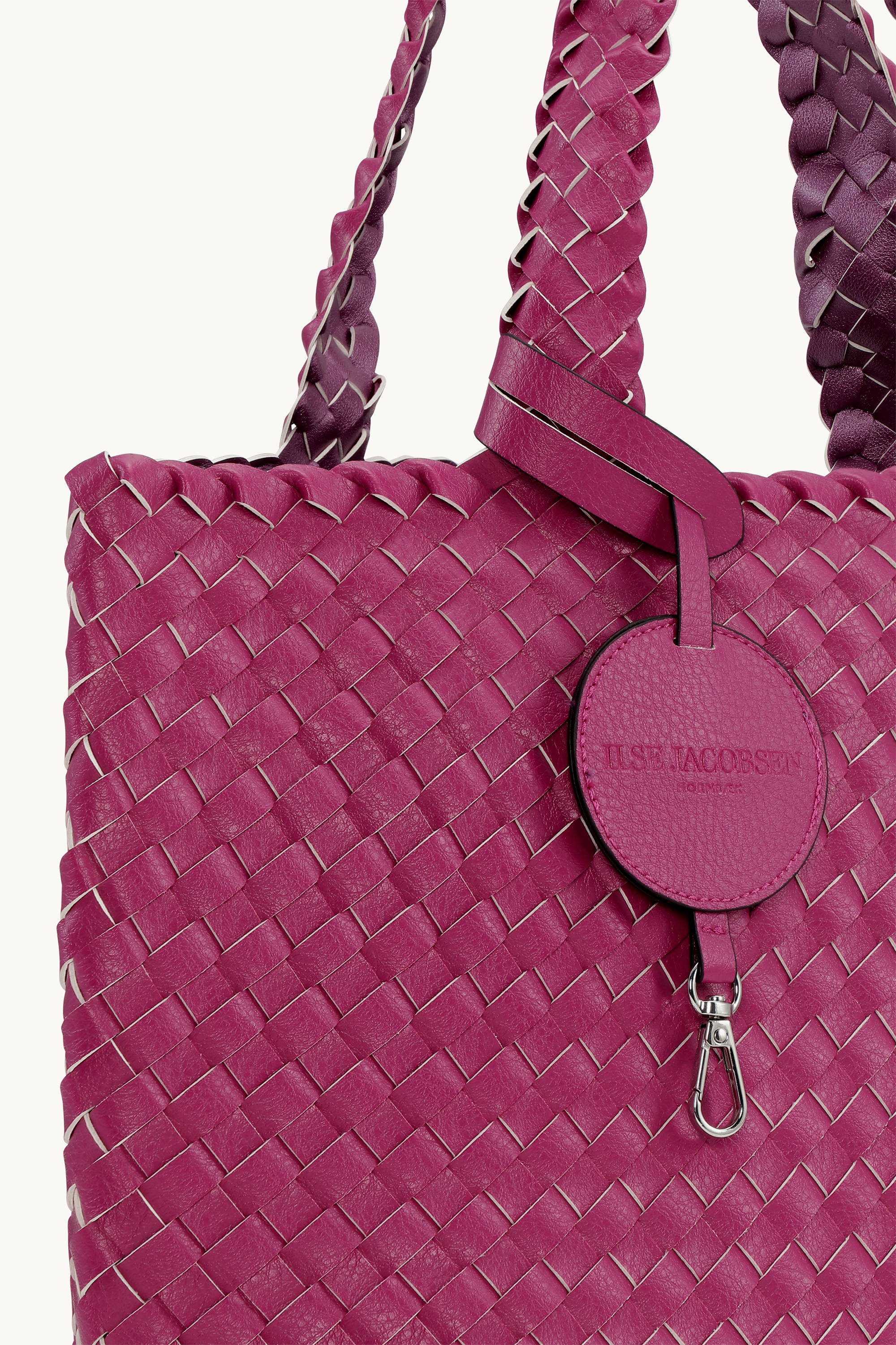 Tote Bag Flätad - Magenta Haze Magenta Haze Metallic
