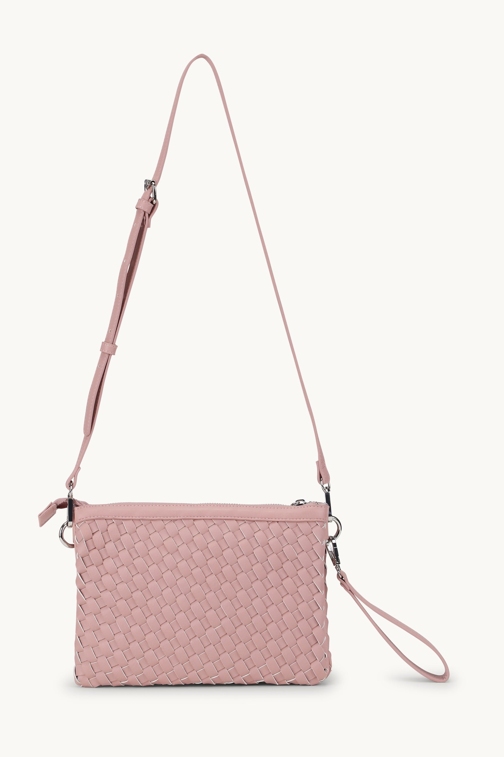 Flätad Tote Bag - Adobe Rose