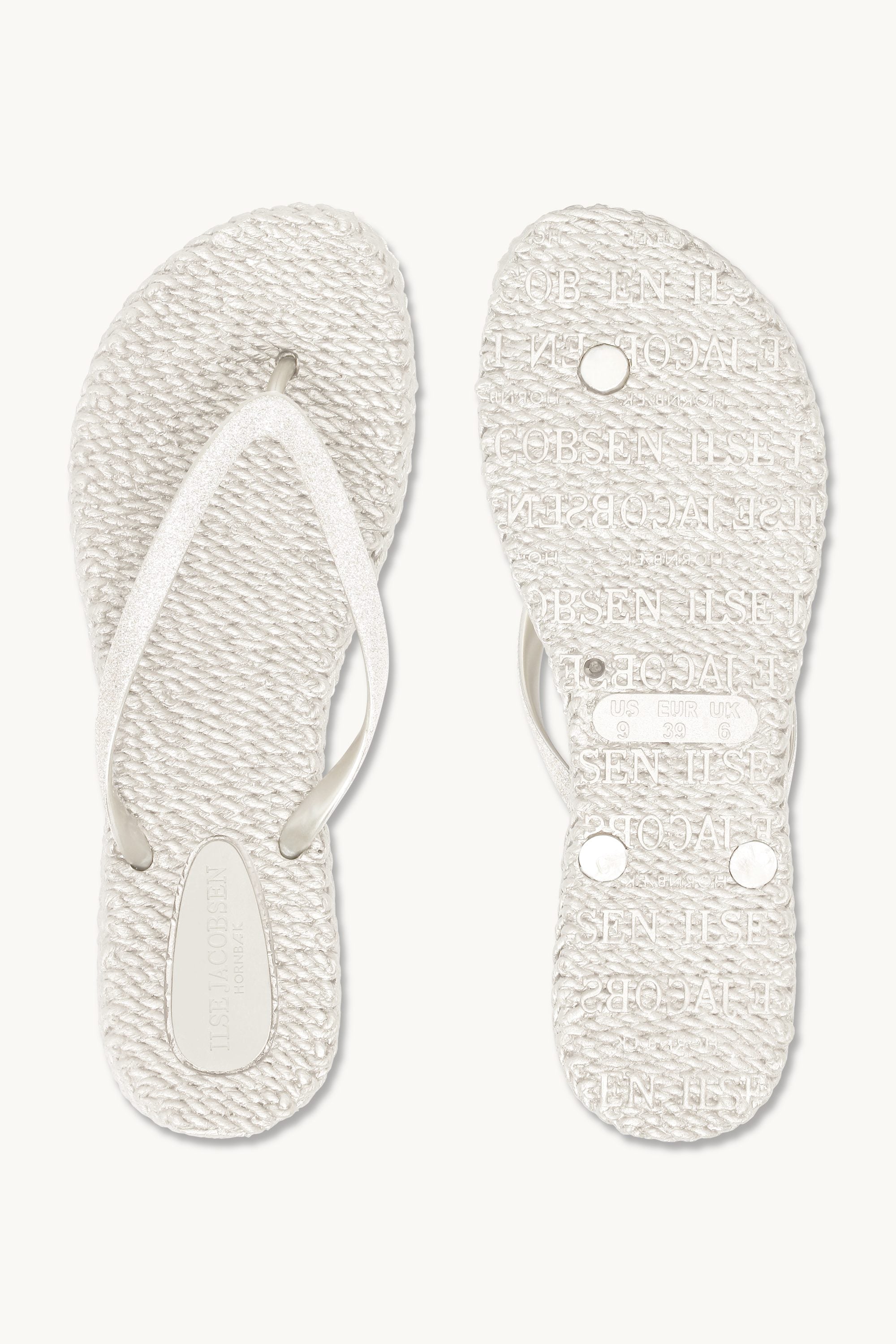 Flip-flops Glitter - Creme