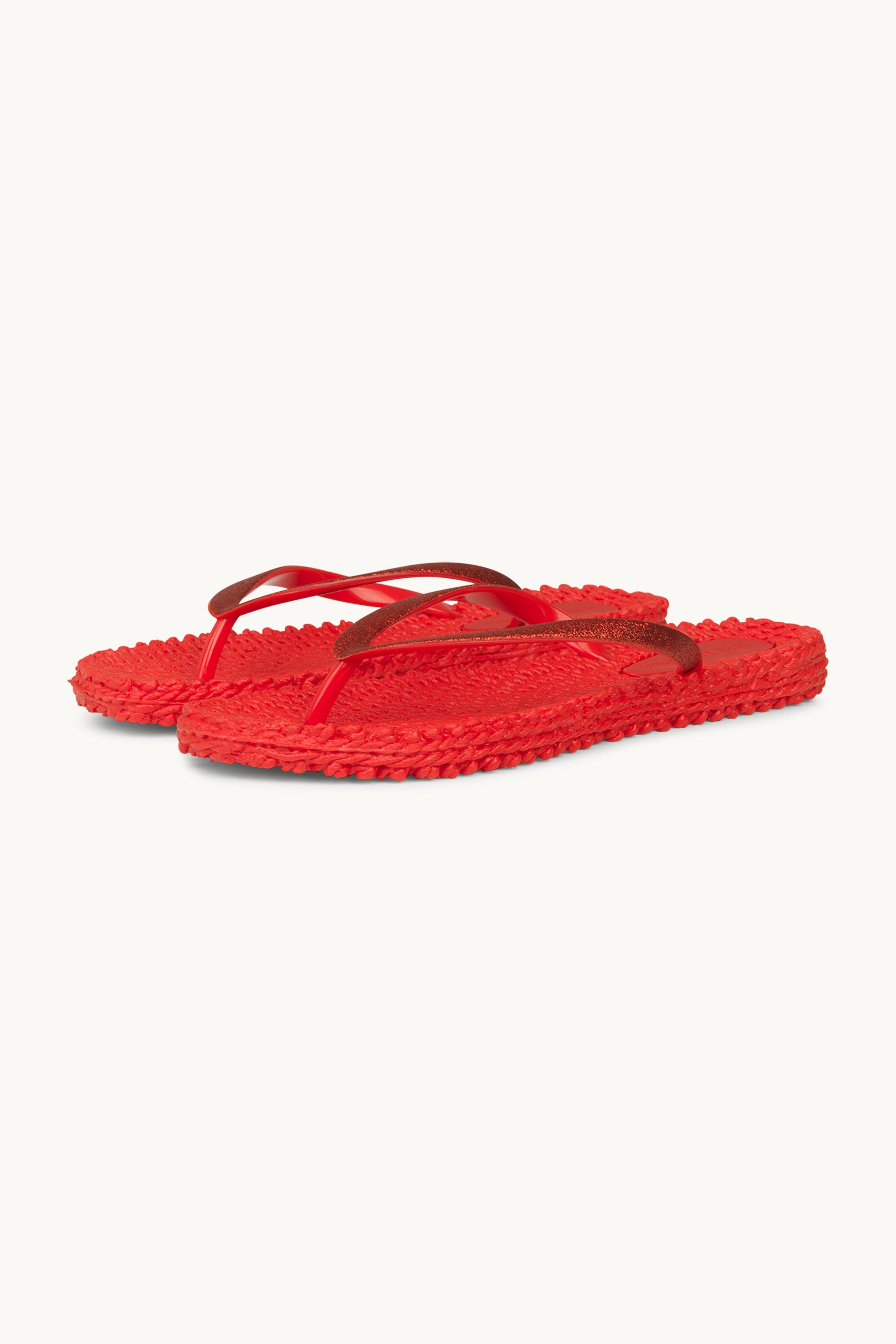 Flip-flops Glitter - Deep Red