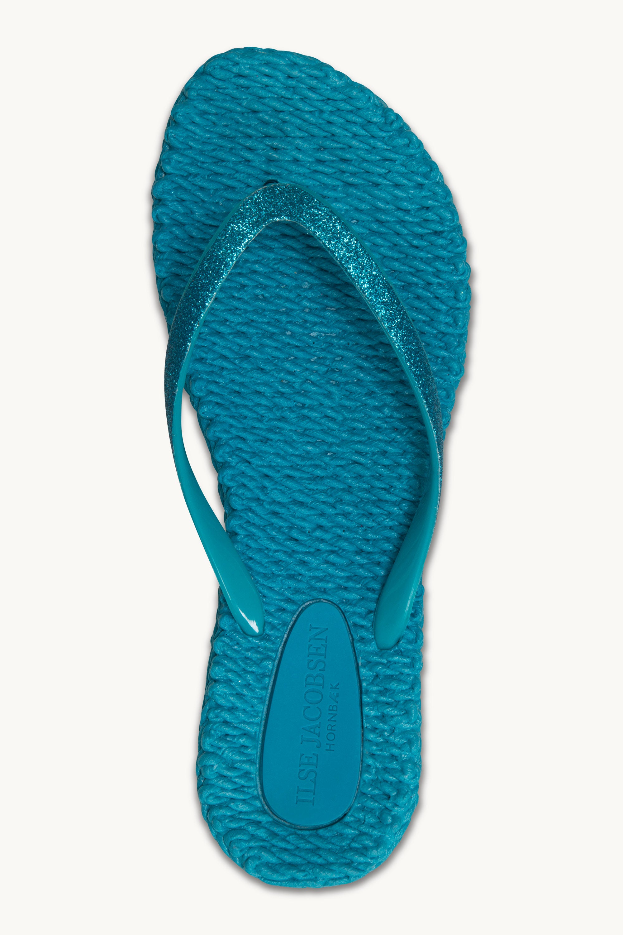 Flip-flops Glitter - Viridian Green