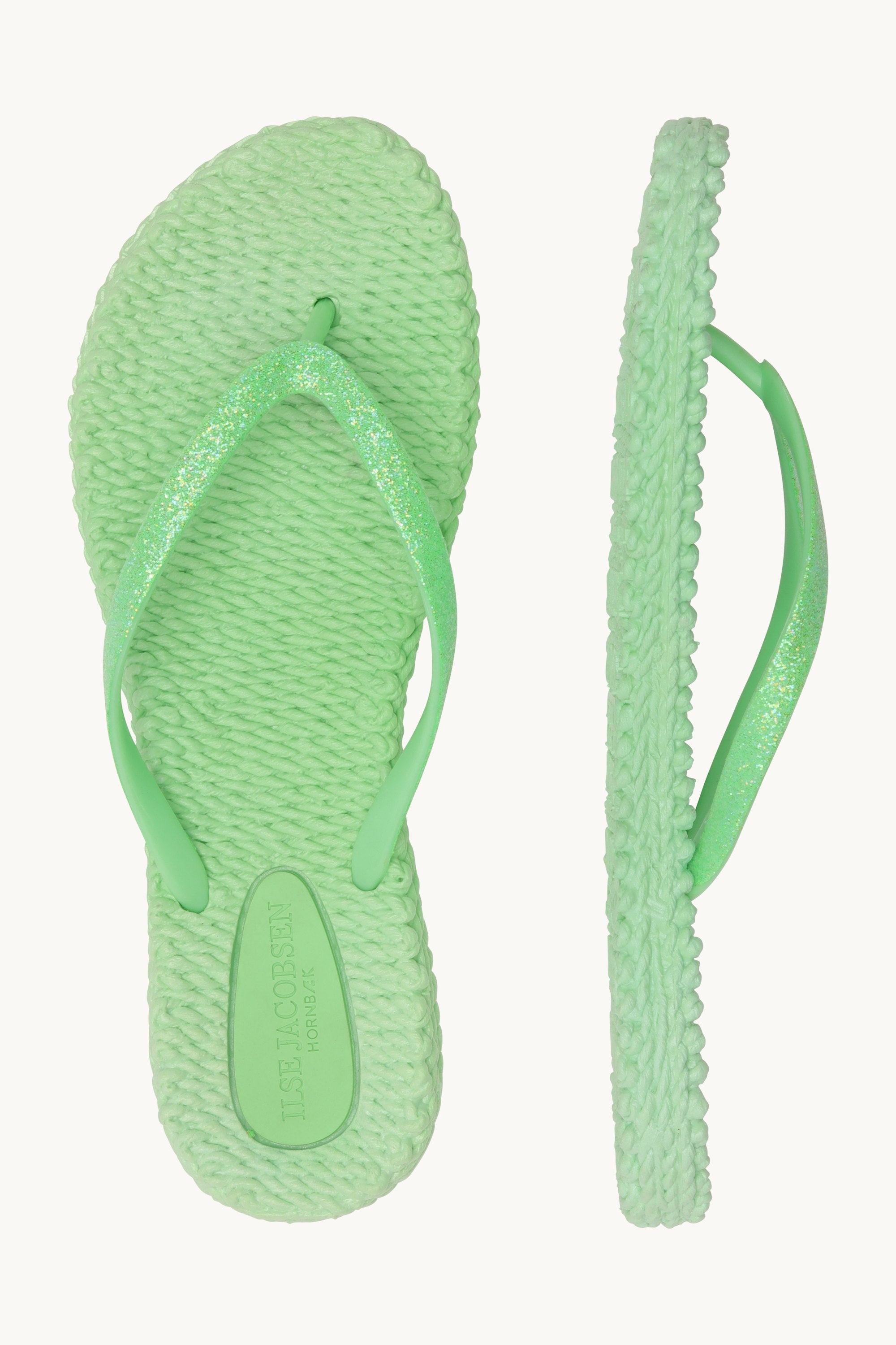 Flip-flops Glitter - Bright Green