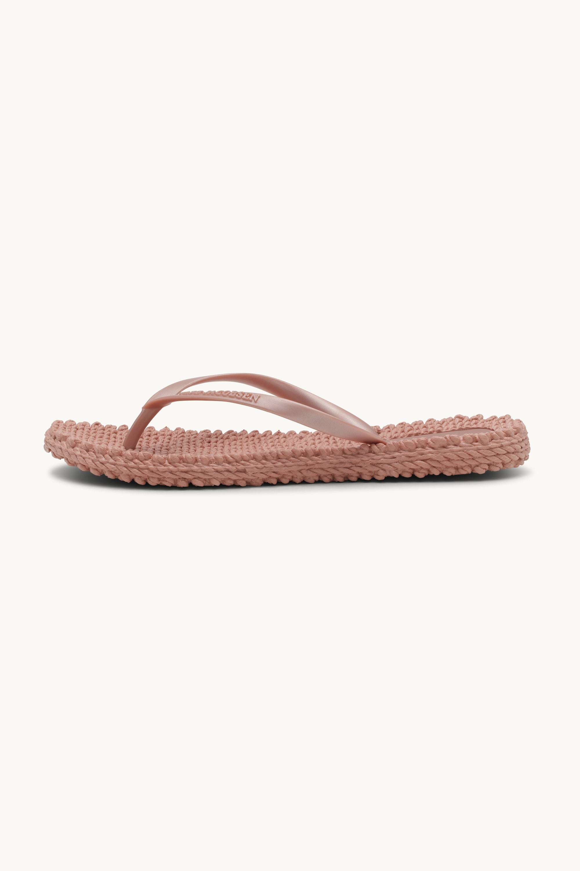 Flip Flops With Logo - Misty Rose