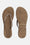 Flip Flops With Rhinestones - Mocca