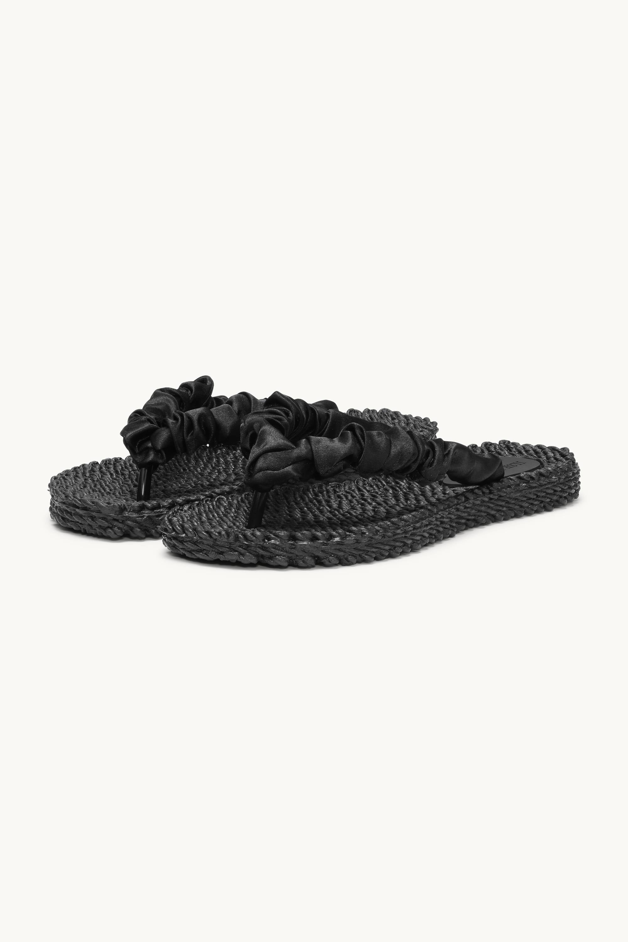 Flip-flops Tyg - Black