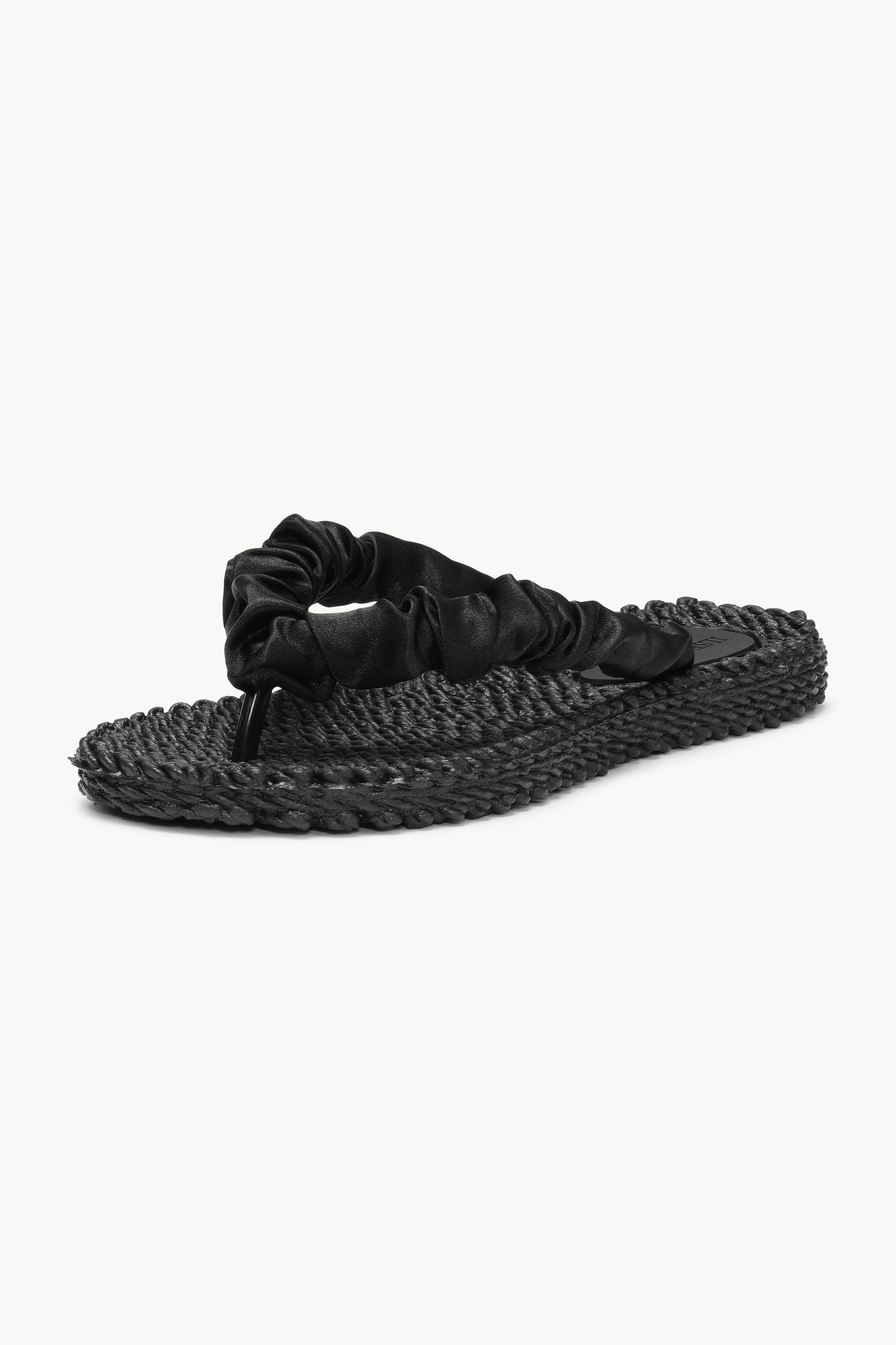 Flip-flops Tyg - Black