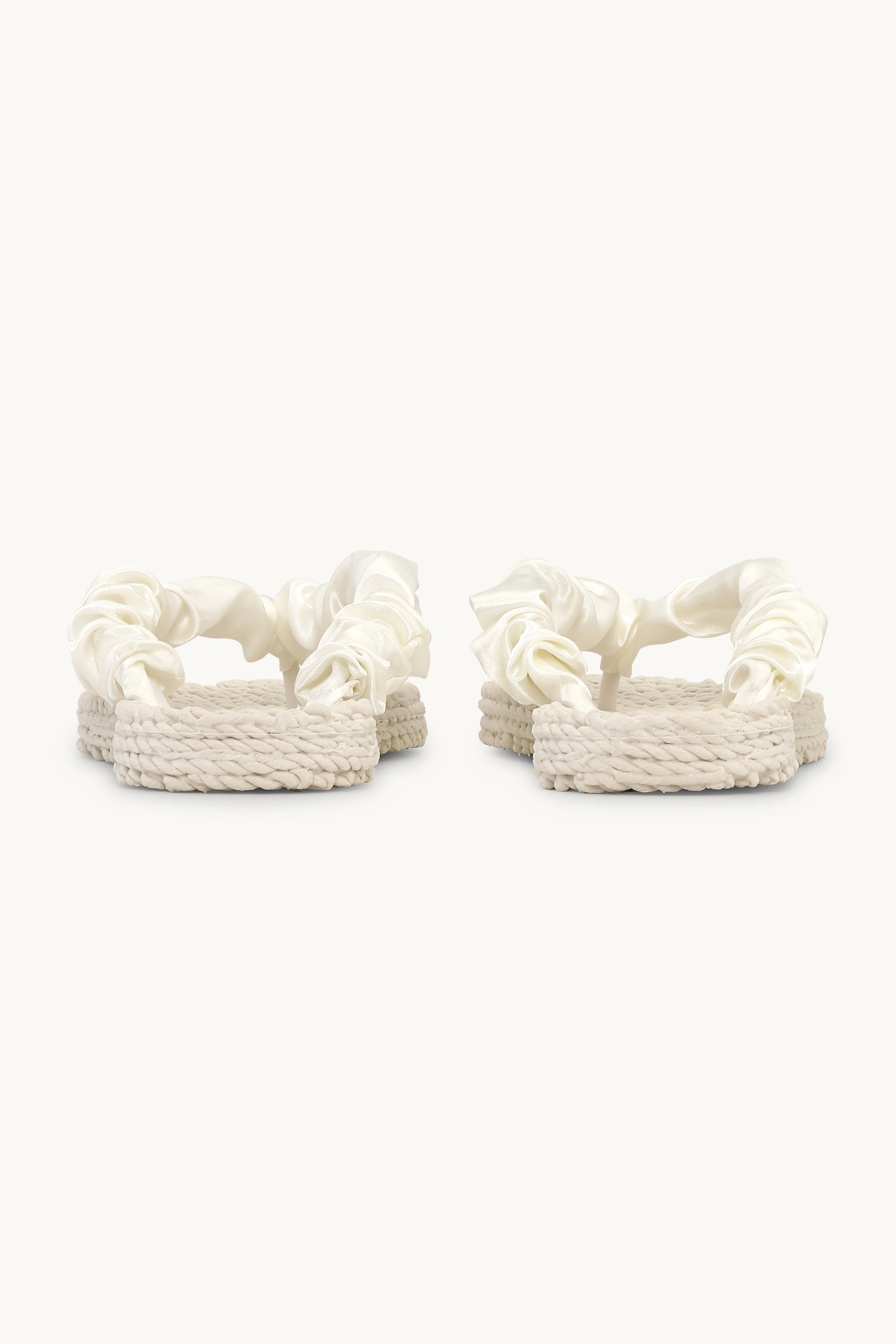 Flip-flops Tyg - Milk Creme