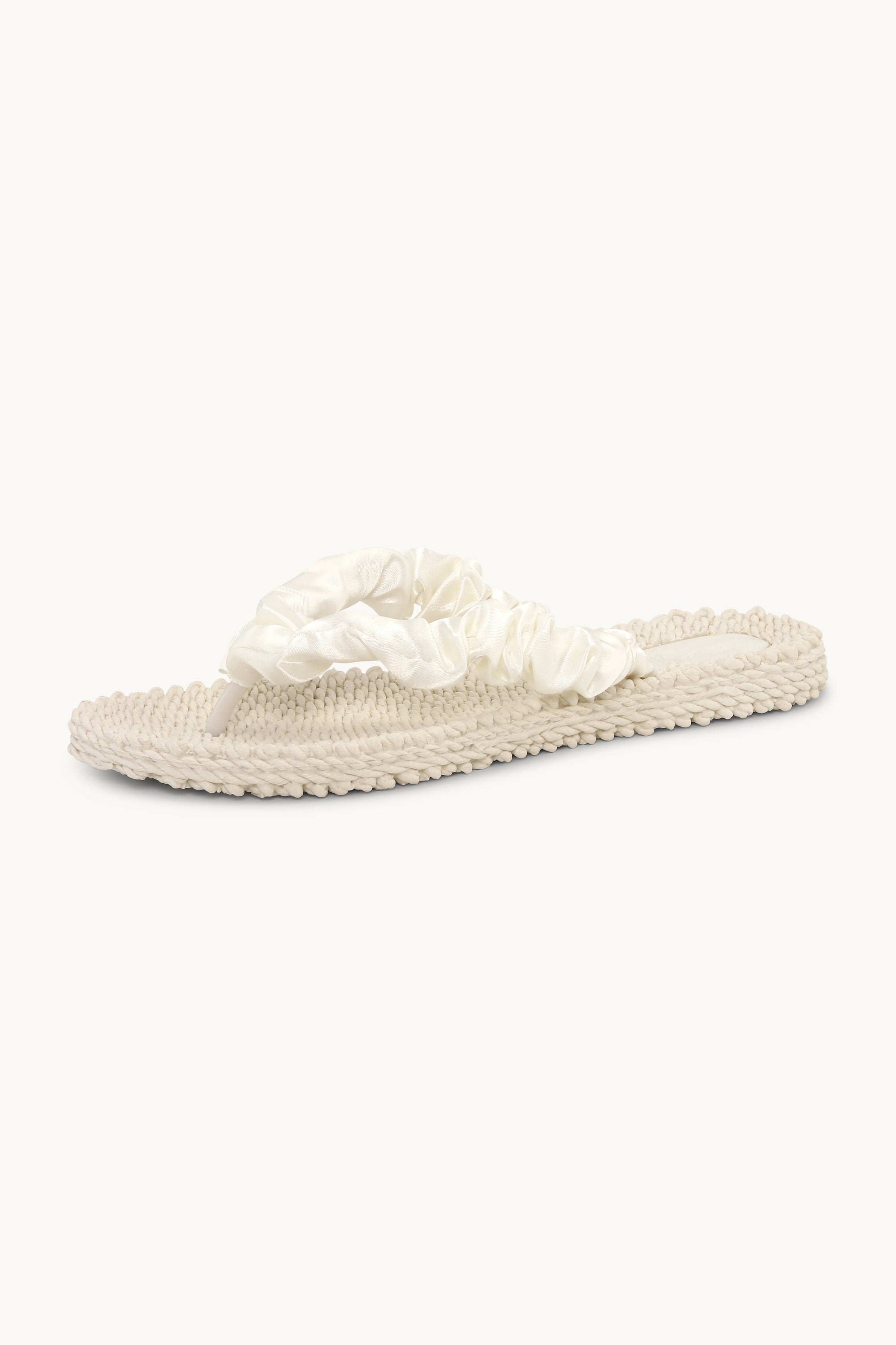 Flip-flops Tyg - Milk Creme