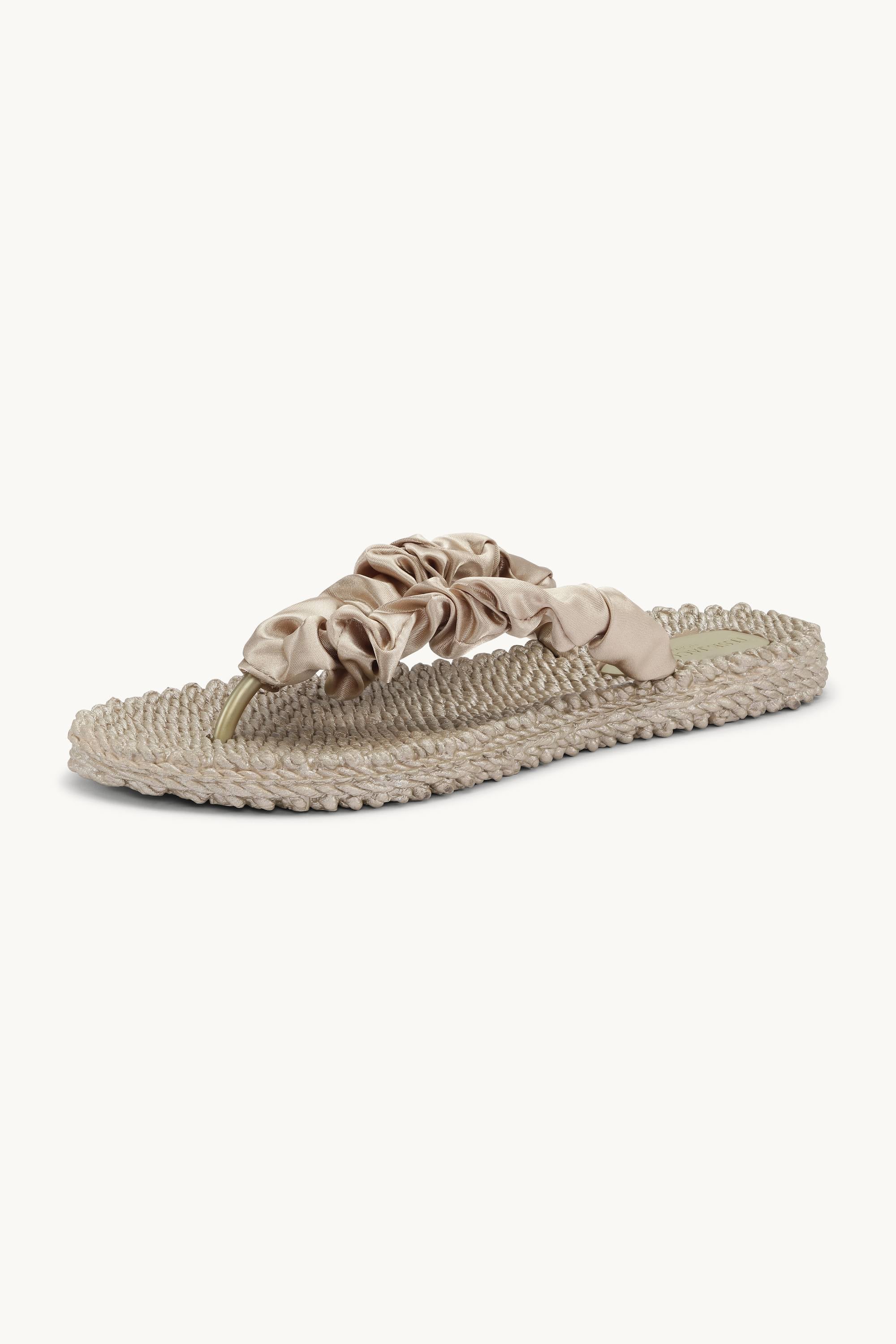 Flip-flops Tyg - Platin