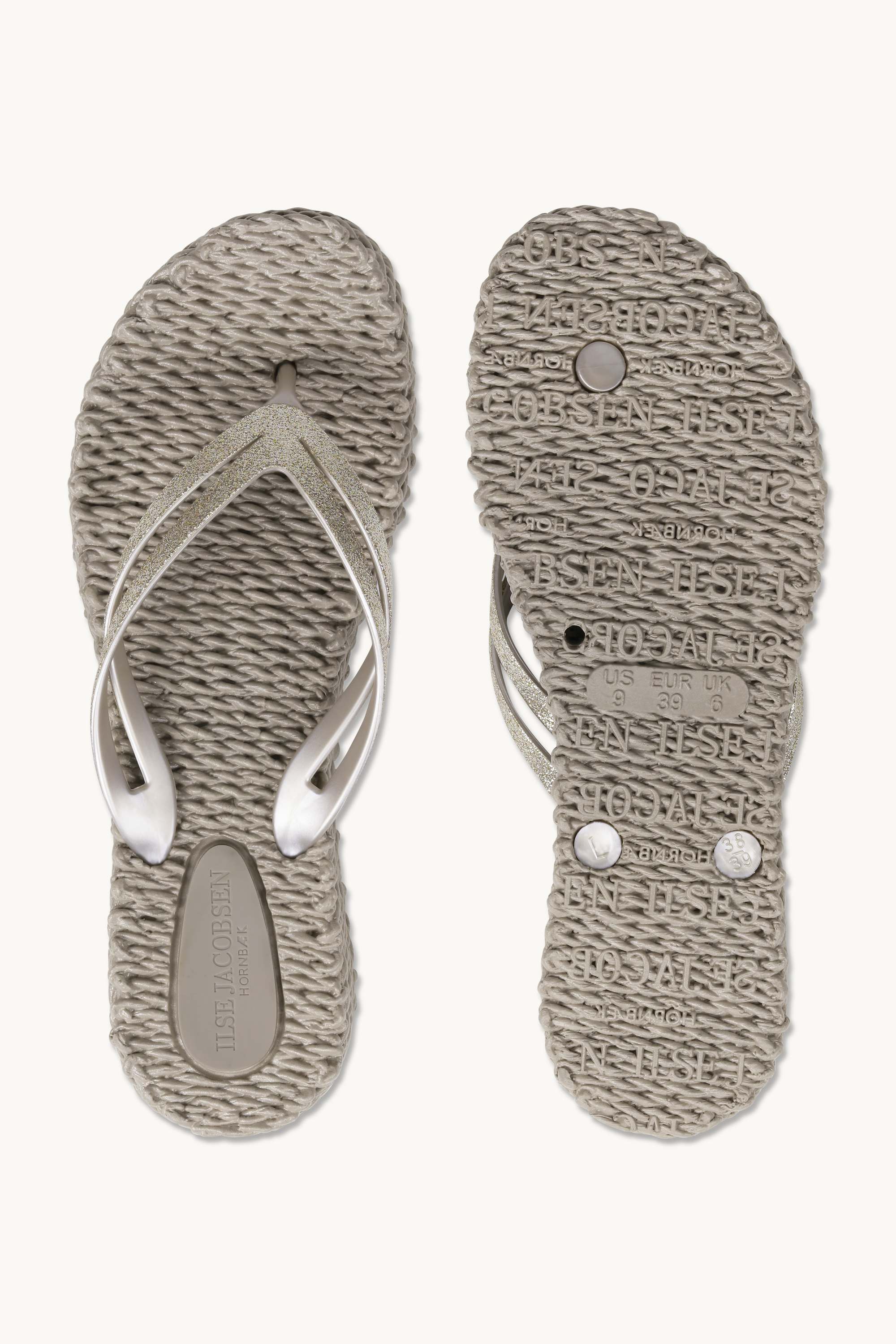 Platform Flip-flops Glitter - Atmosphere
