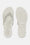 Platform Flip-flops Glittersten - Creme