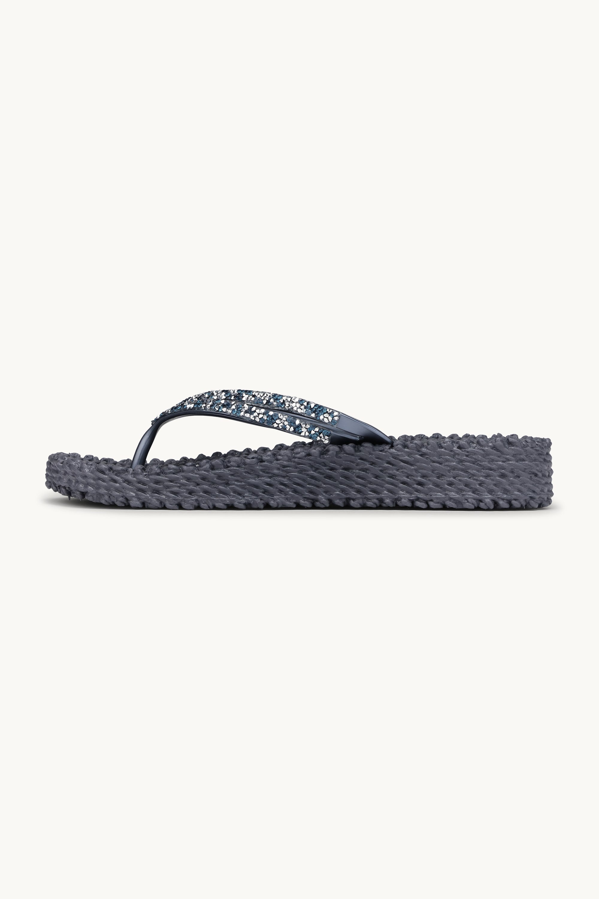 Platform Flip-flops Glittersten - Ombre Blue