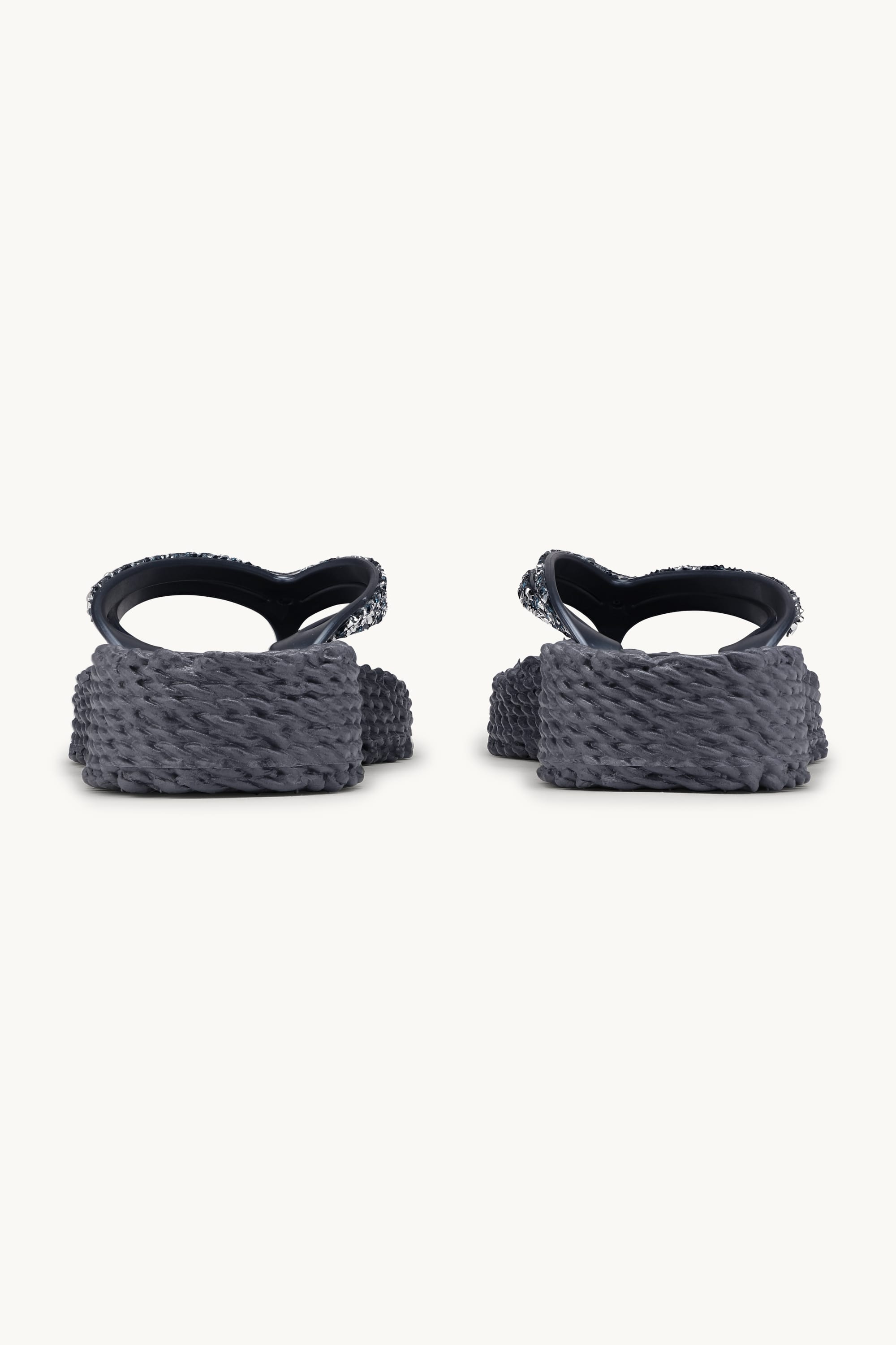 Platform Flip-flops Glittersten - Ombre Blue