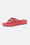 Platform Flip-flops Glittersten - Raspberry