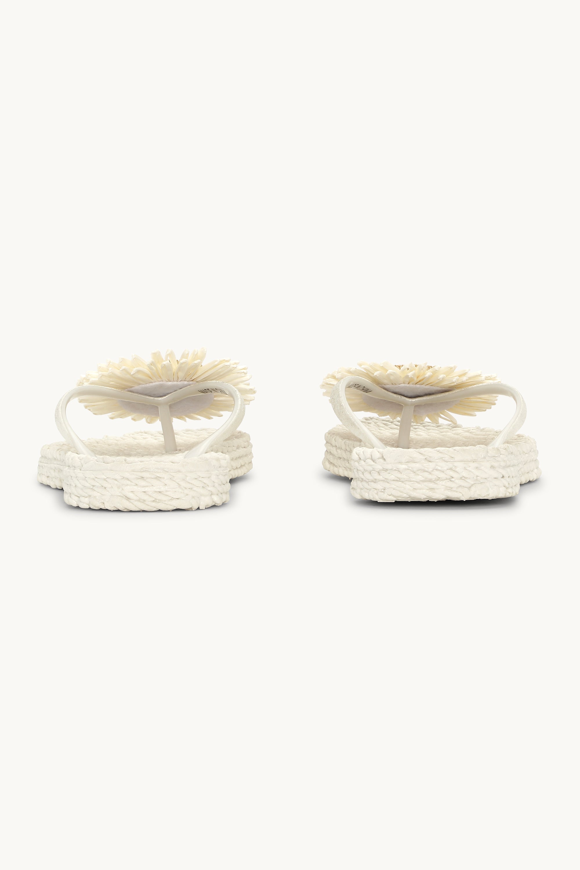 Flip-flops Blomma - Creme