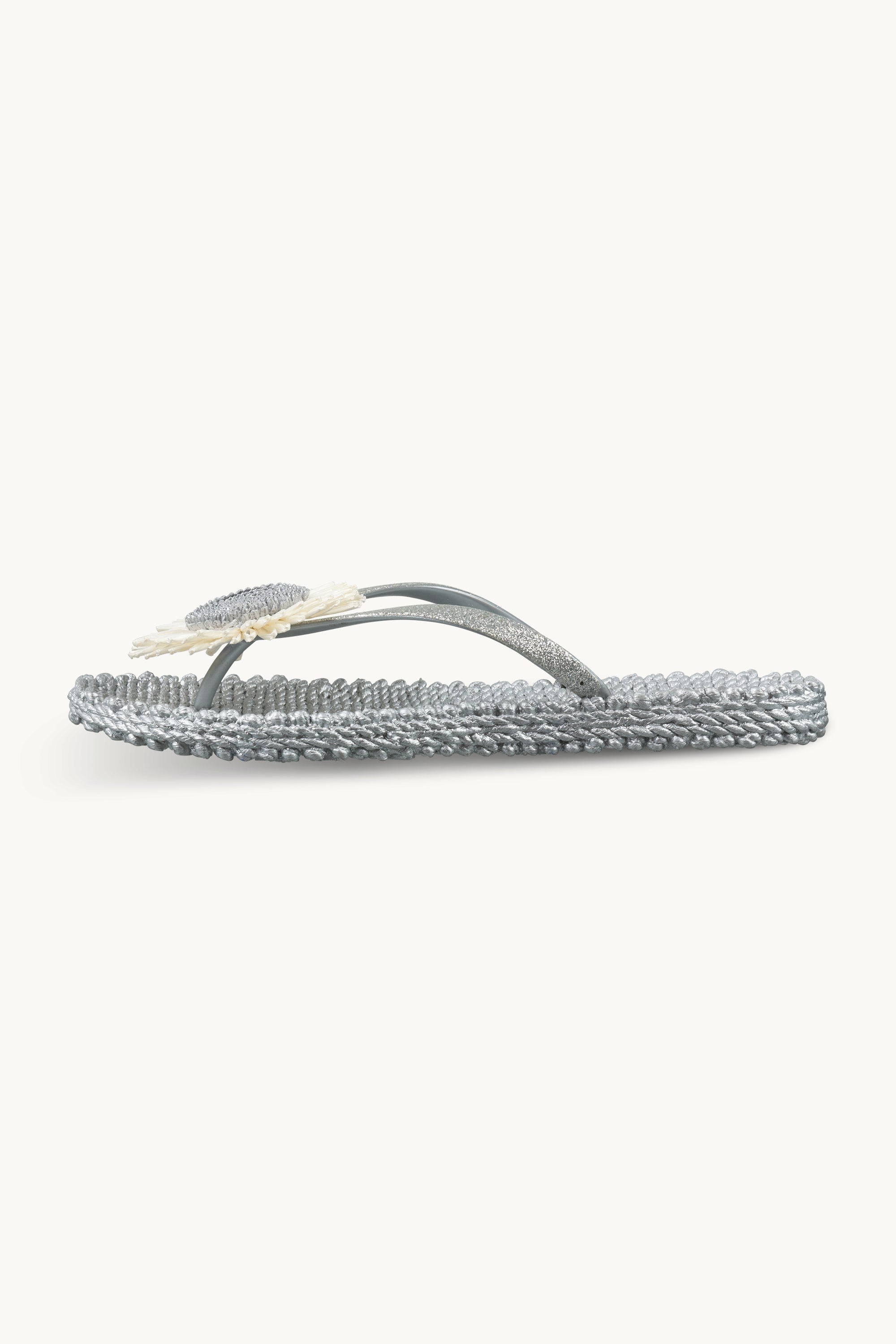 Flip-flops Blomma - Silver