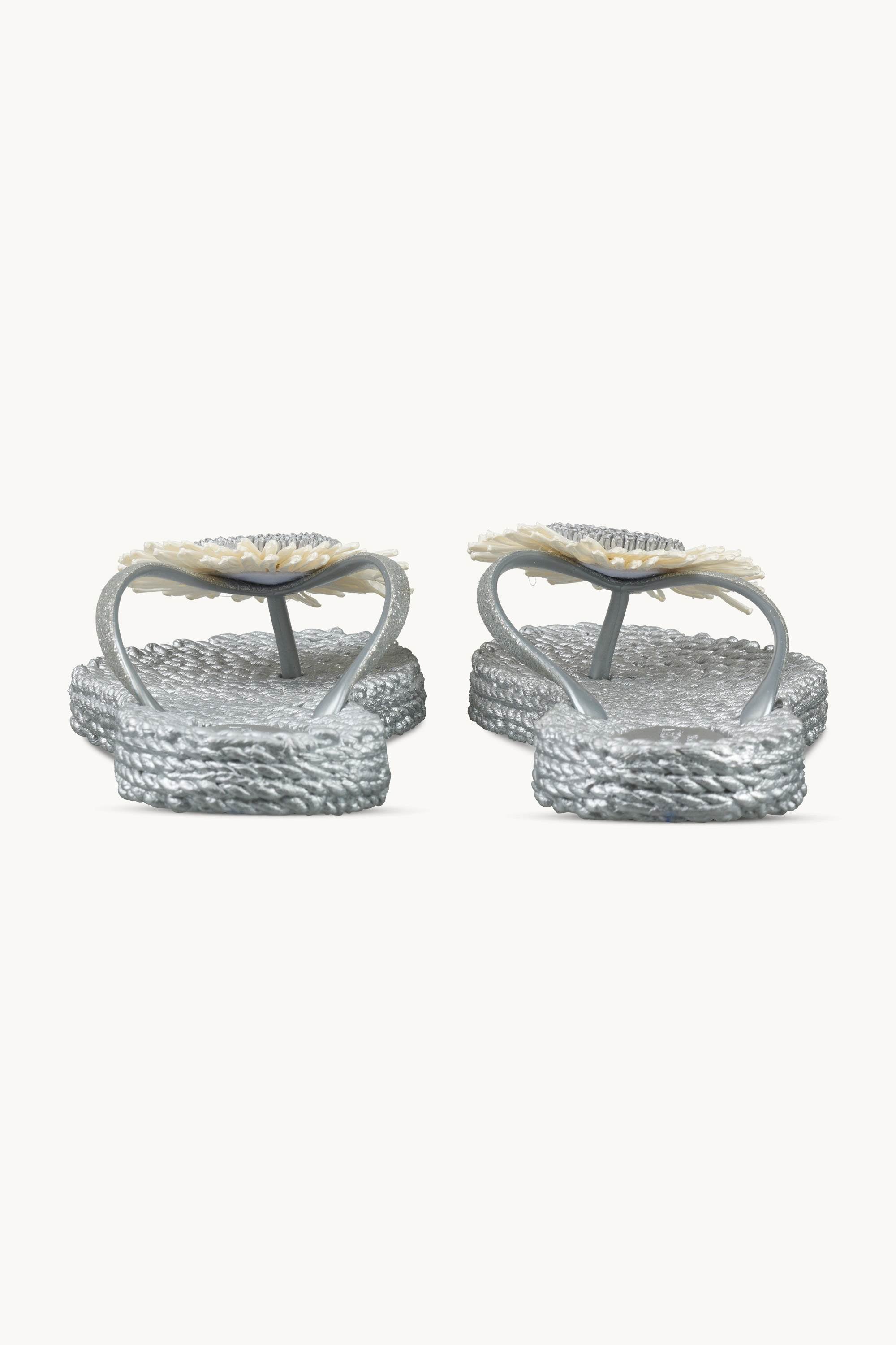 Flip-flops Blomma - Silver