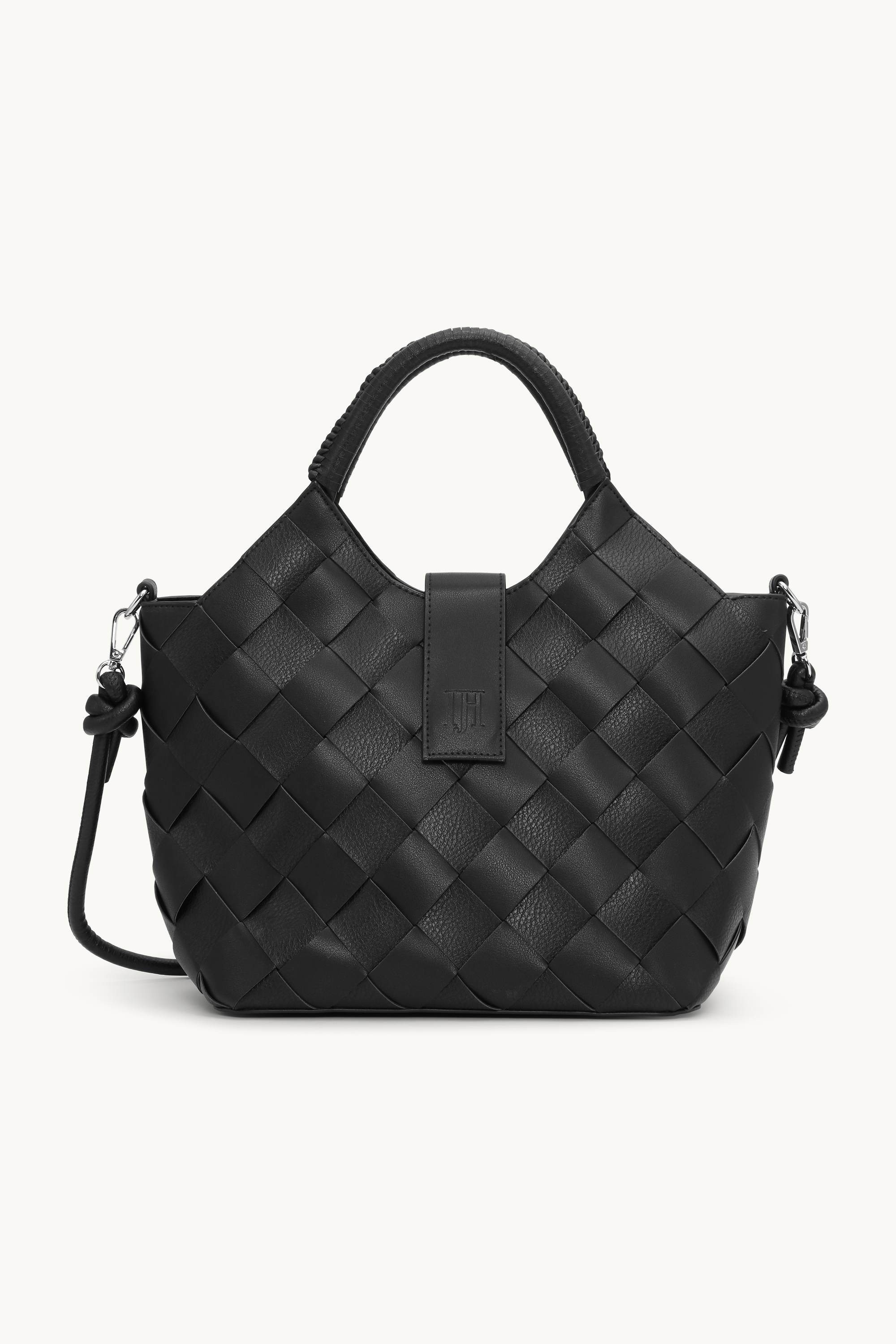 Flätad Handväska - Black