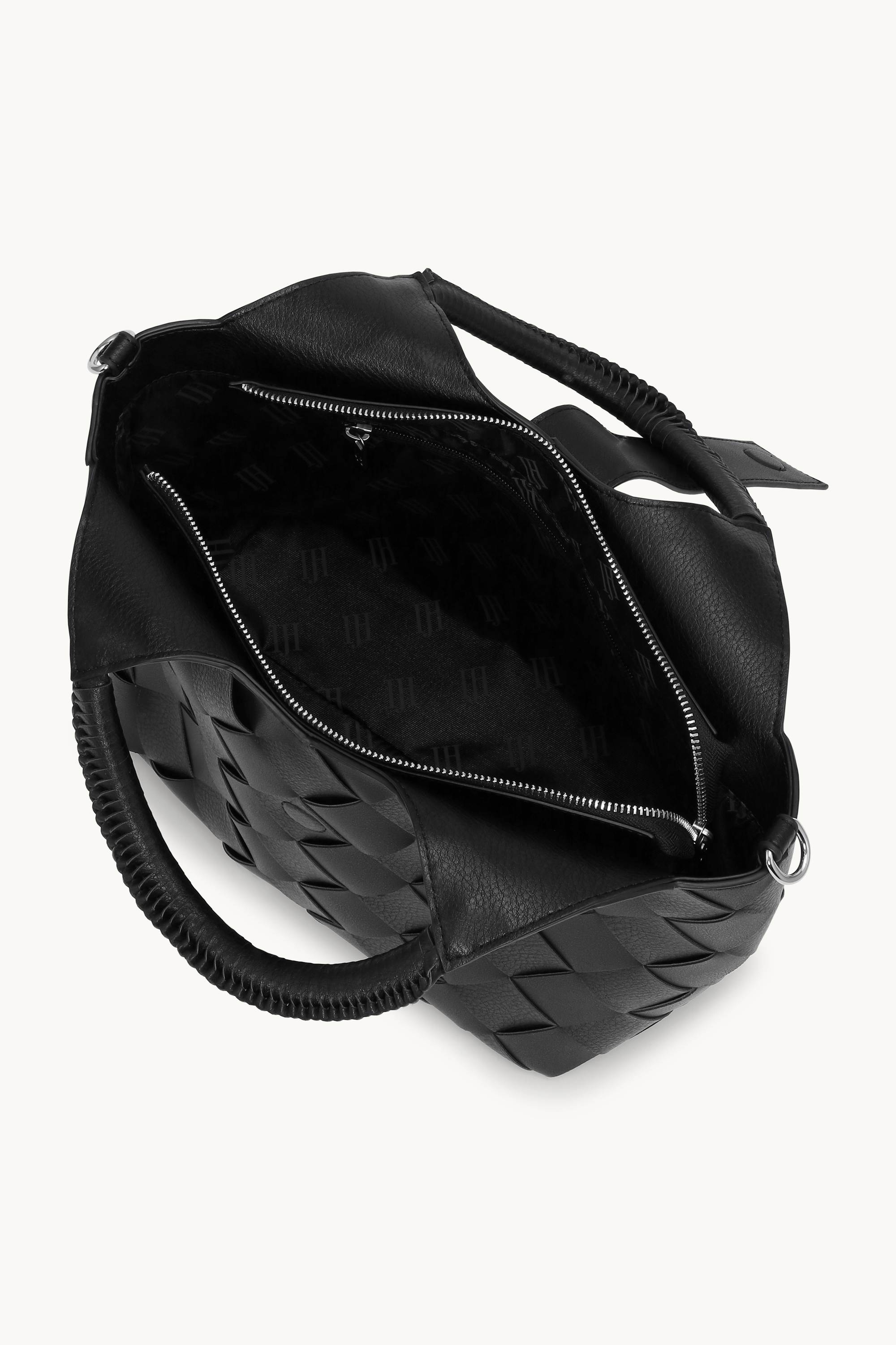 Flätad Handväska - Black