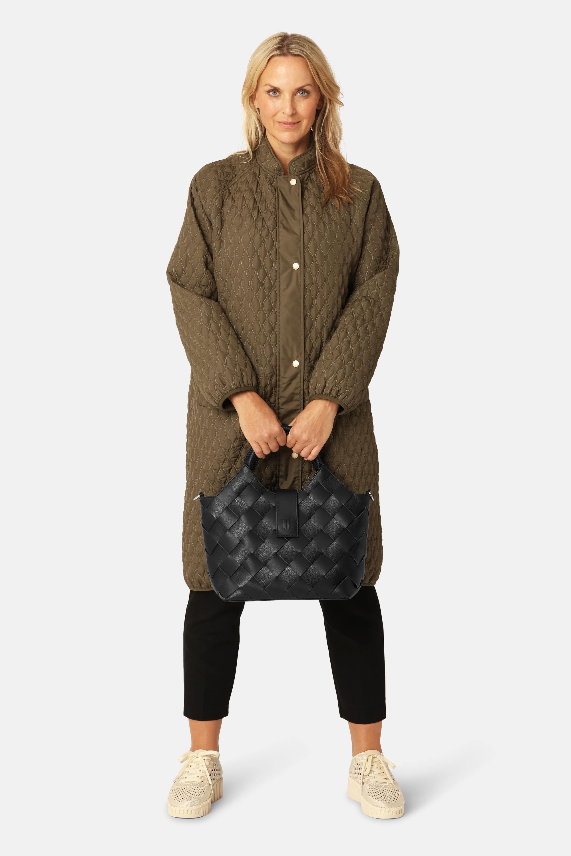 Braided Handbag - Black