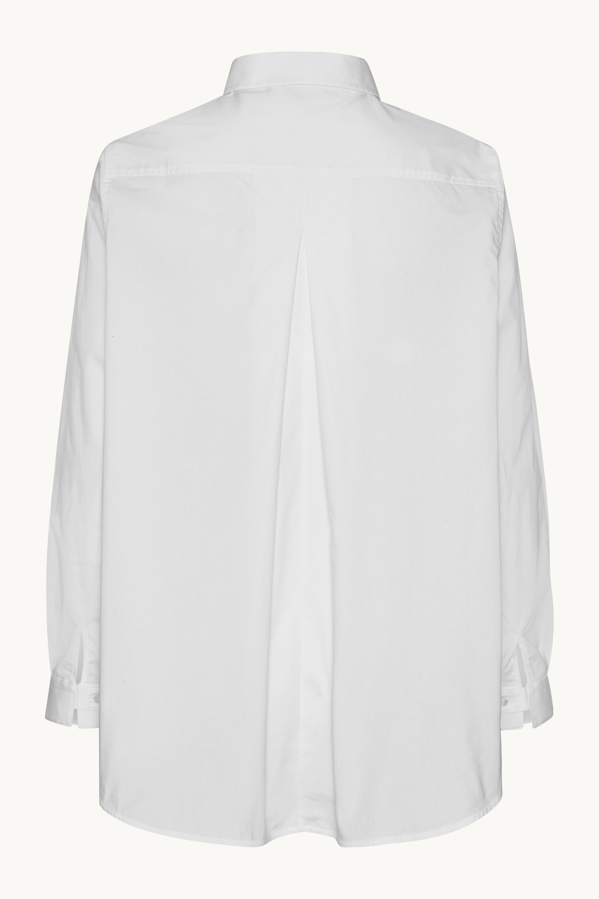 Skjorta Med Fall Baktill - White