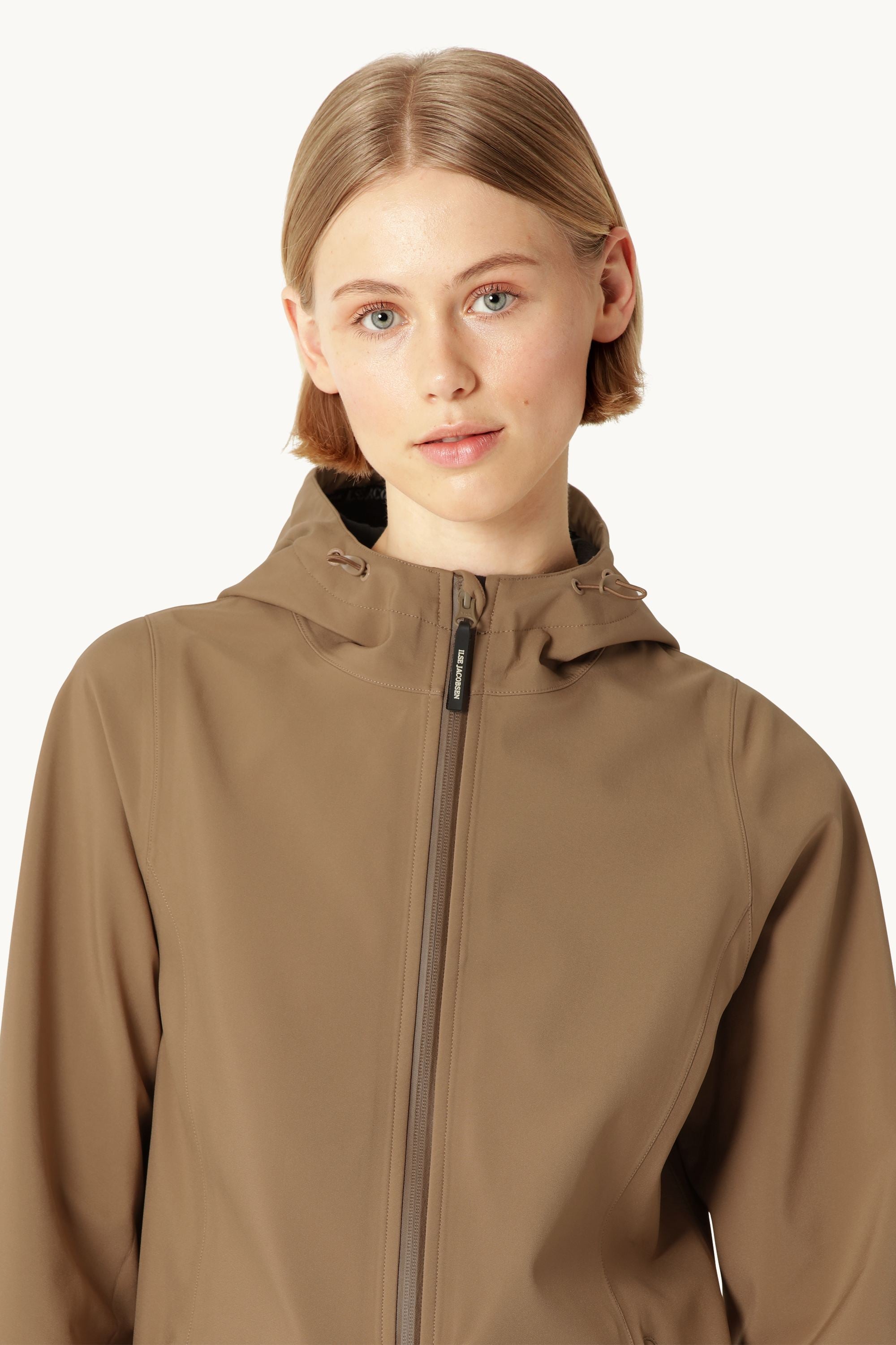 Softshell Raincoat - Mocca