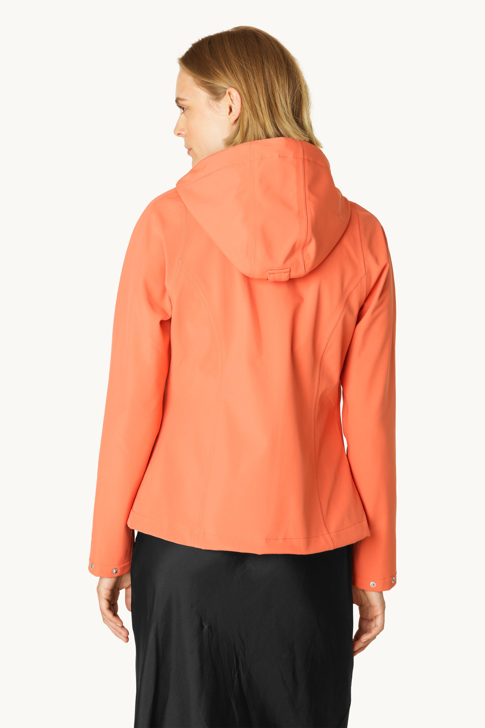 Short Softshell Raincoat - Hot Orange