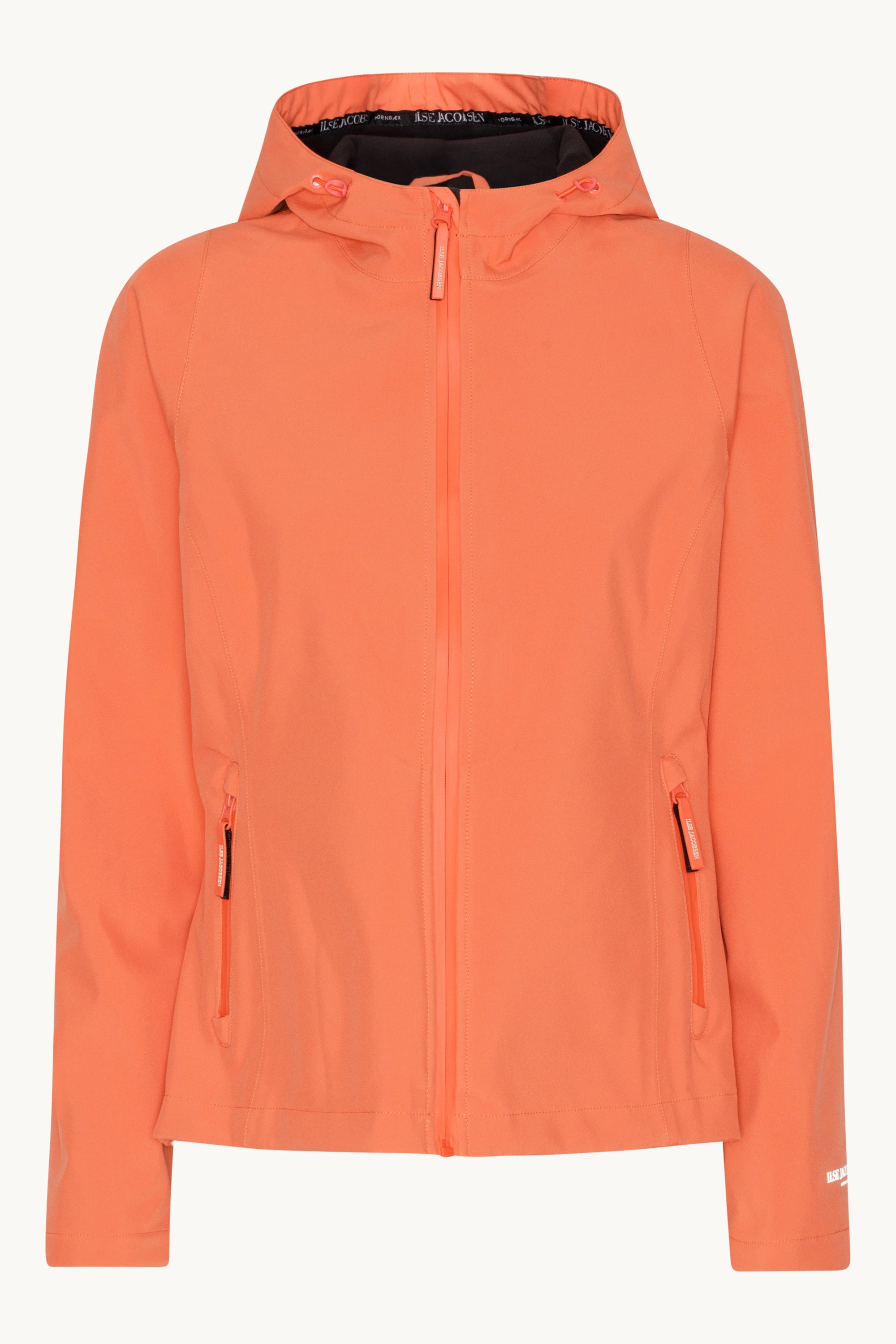 Short Softshell Raincoat - Hot Orange