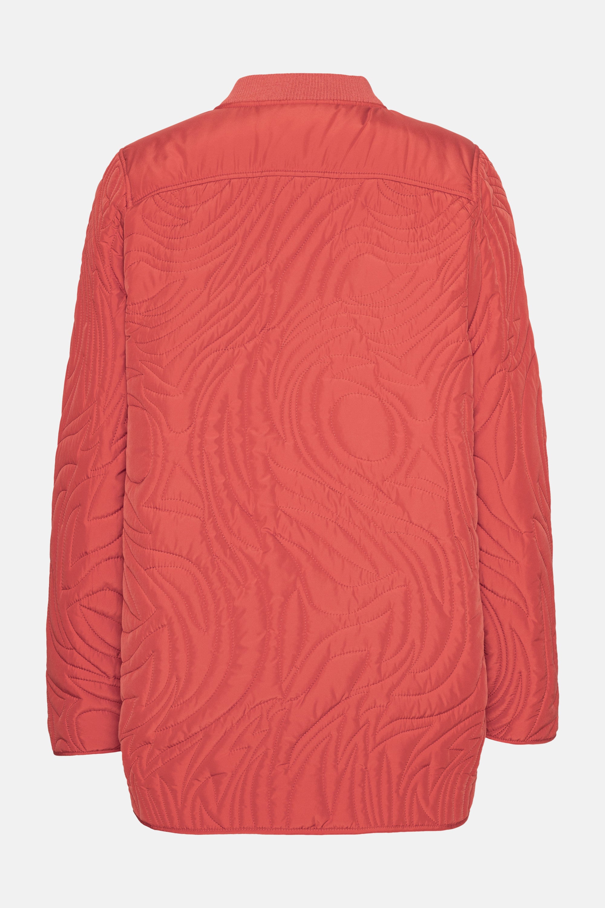 Kort Quiltad Jacka - Baked Apple