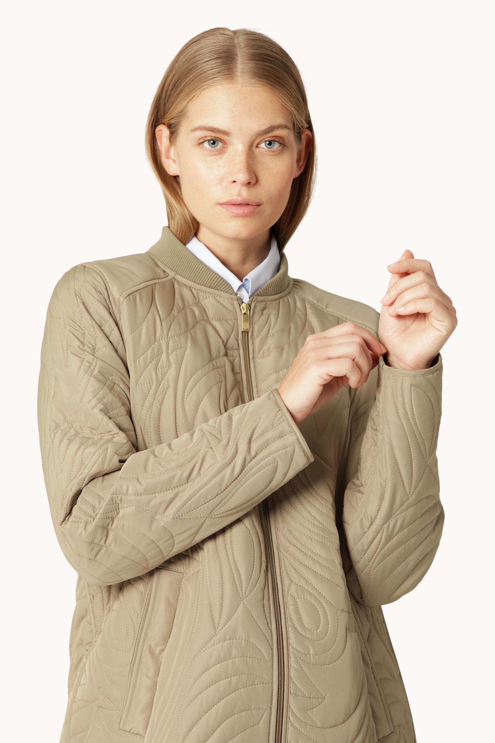 Quiltad Jacka - Greige