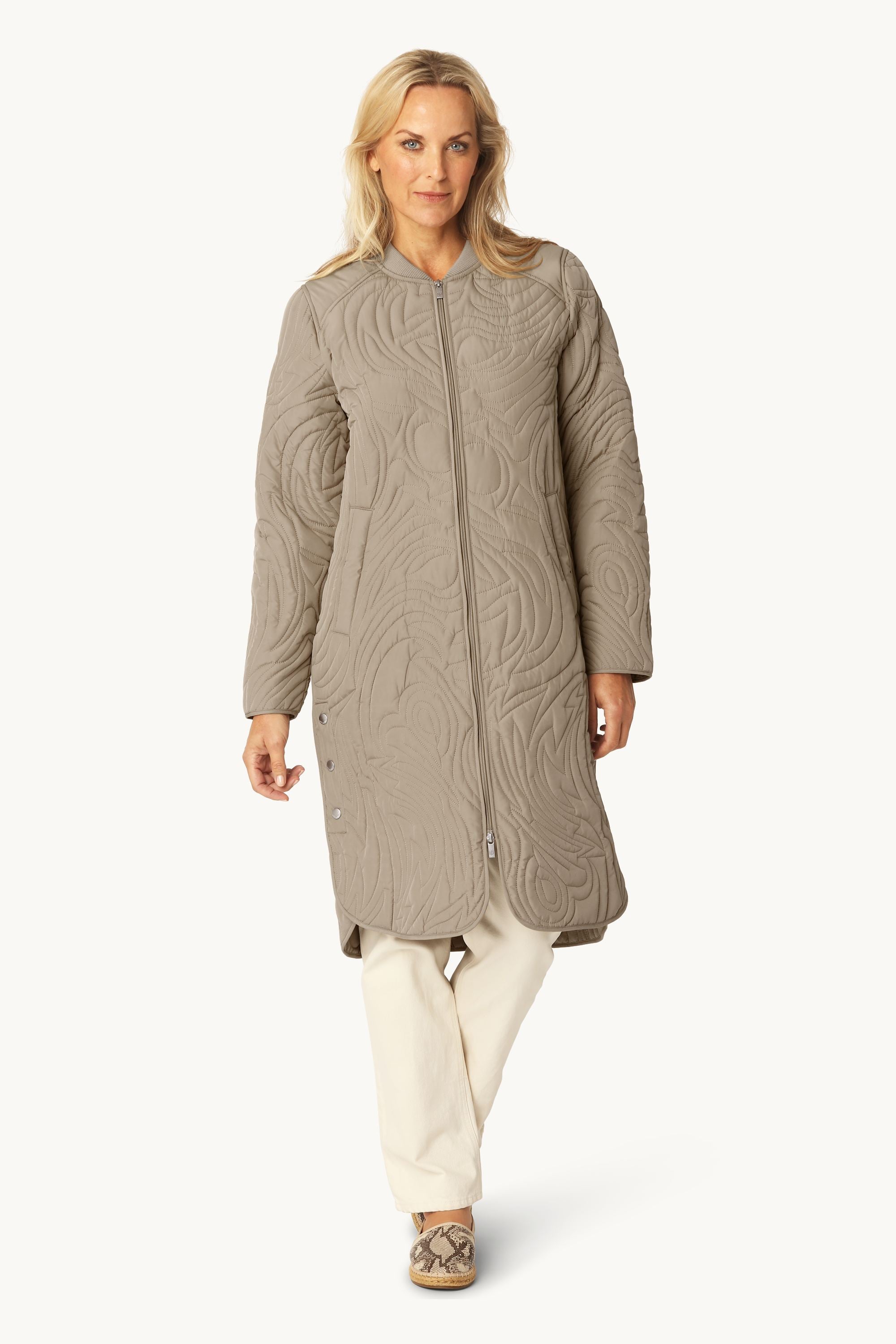 Quiltad Jacka - Coriander
