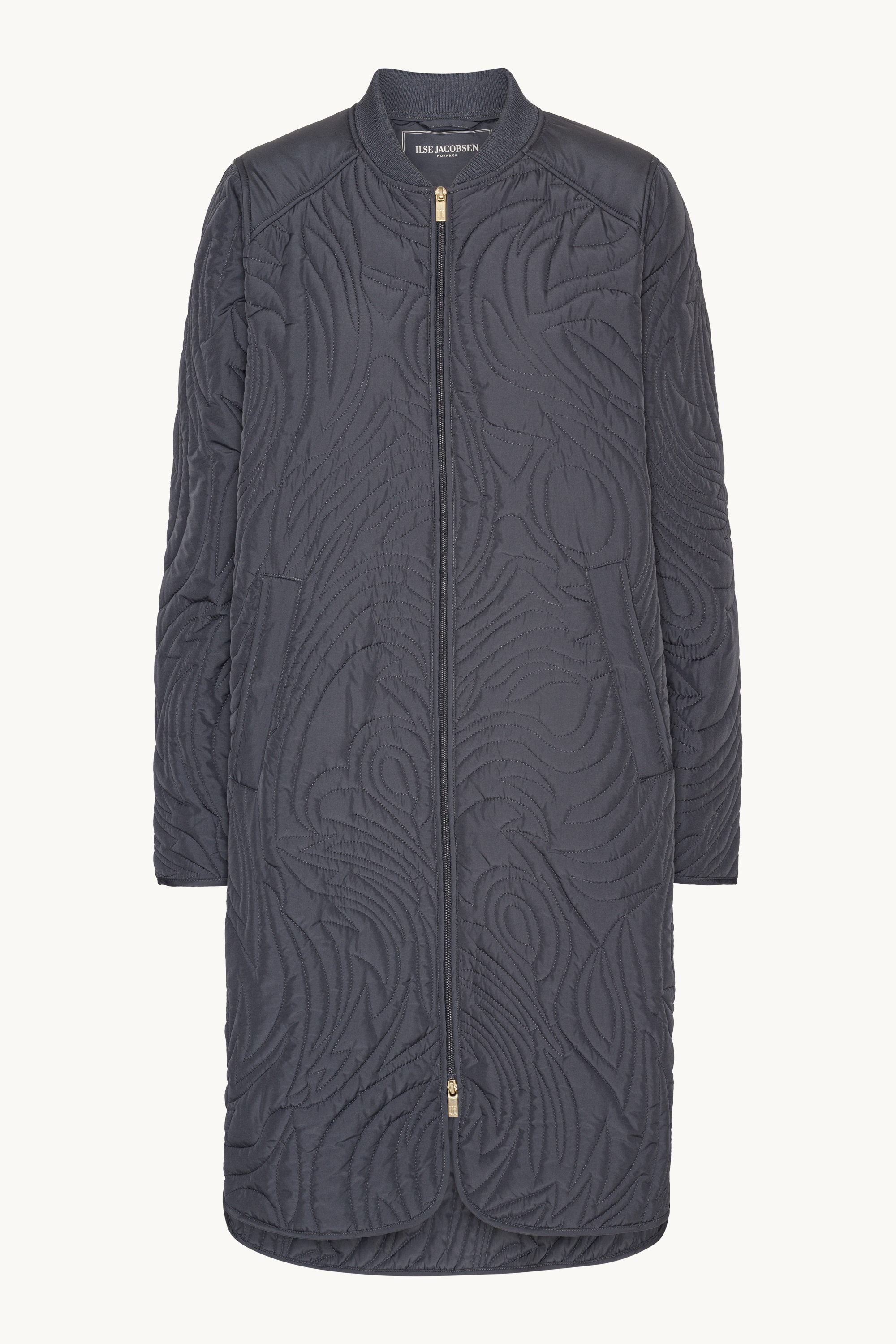 Quiltad Jacka - Ombre Blue