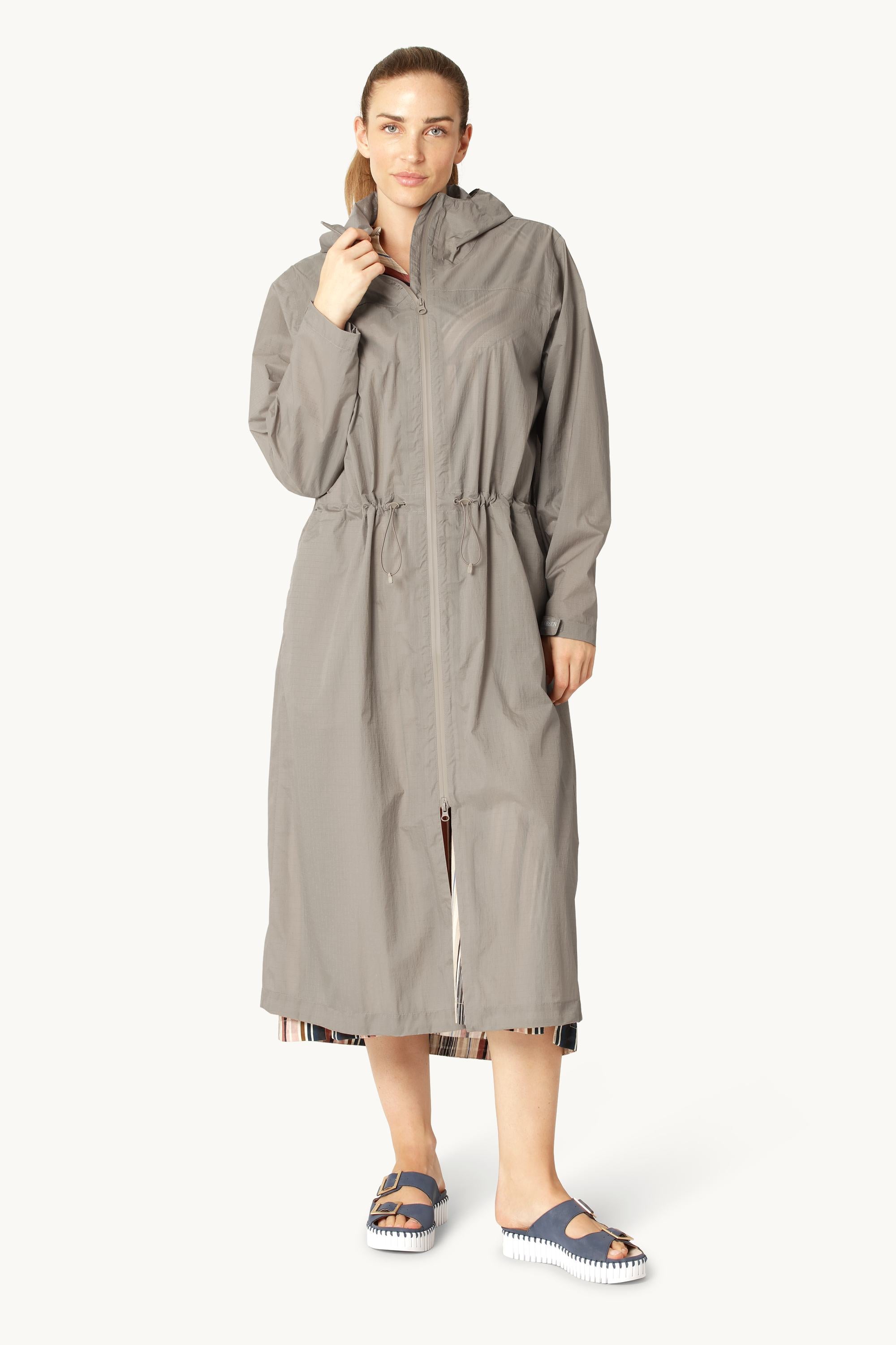Windbreaker Regnparkas - Greige