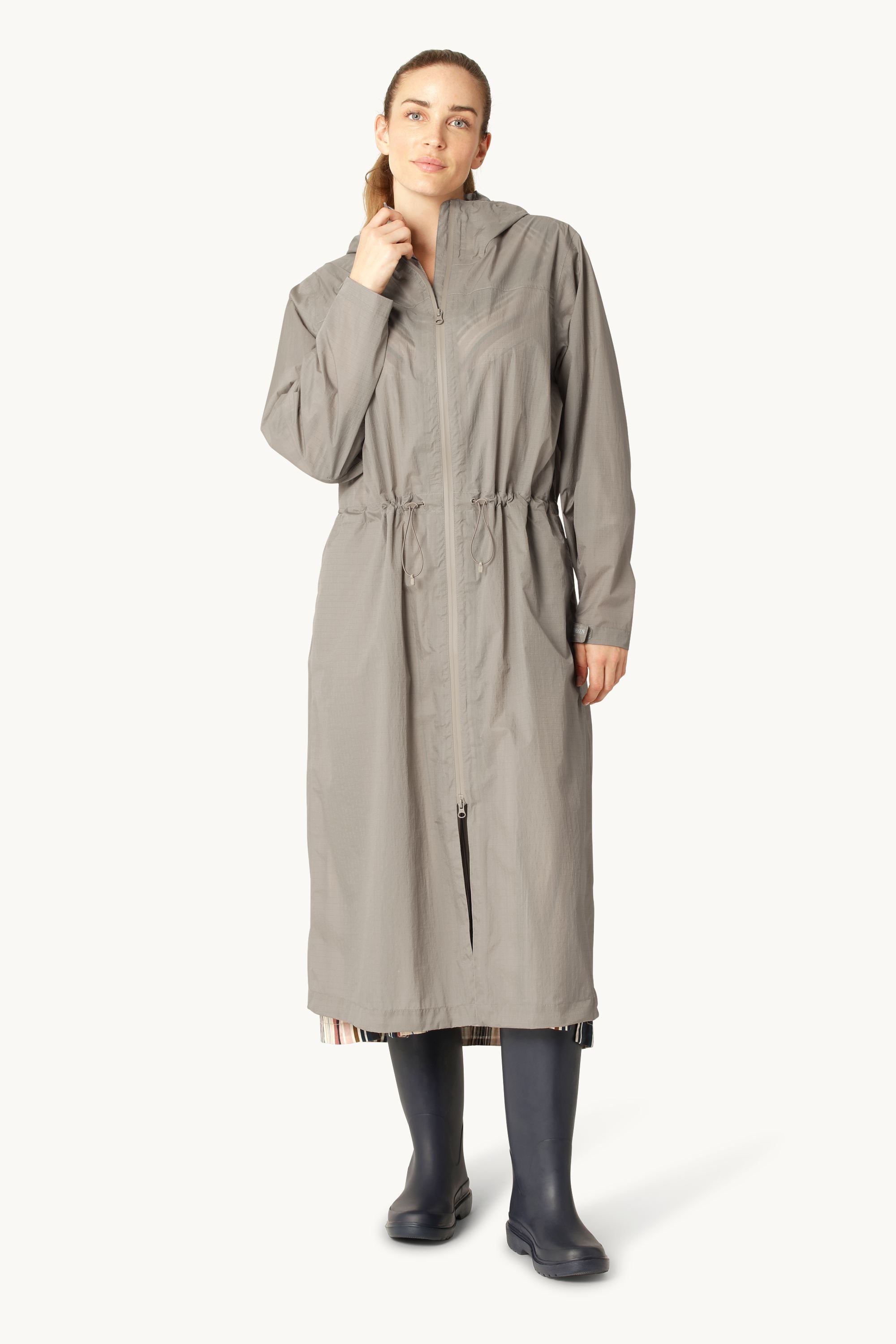 Windbreaker Regnparkas - Greige