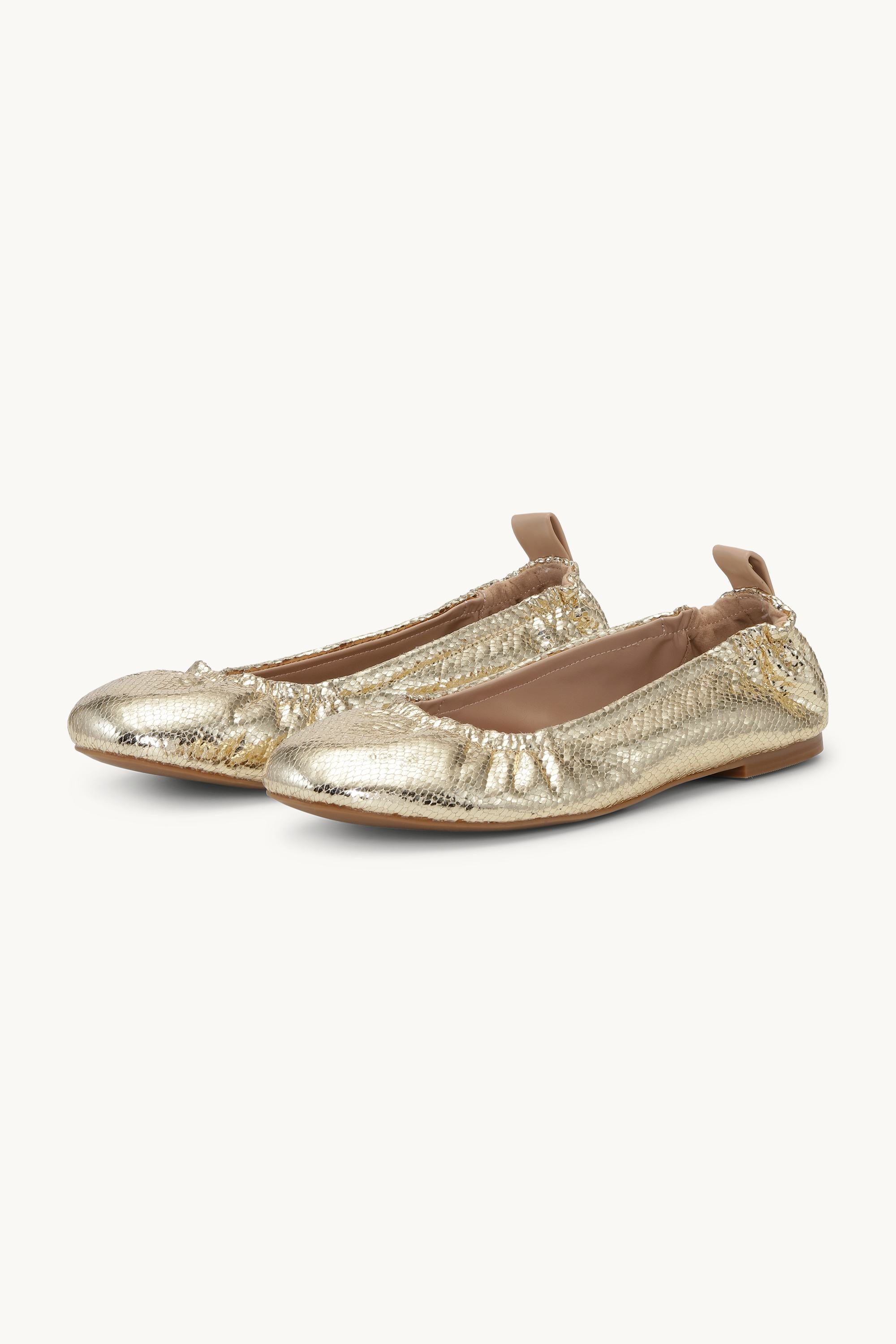 Ballarina Metallic - Platin Taupe