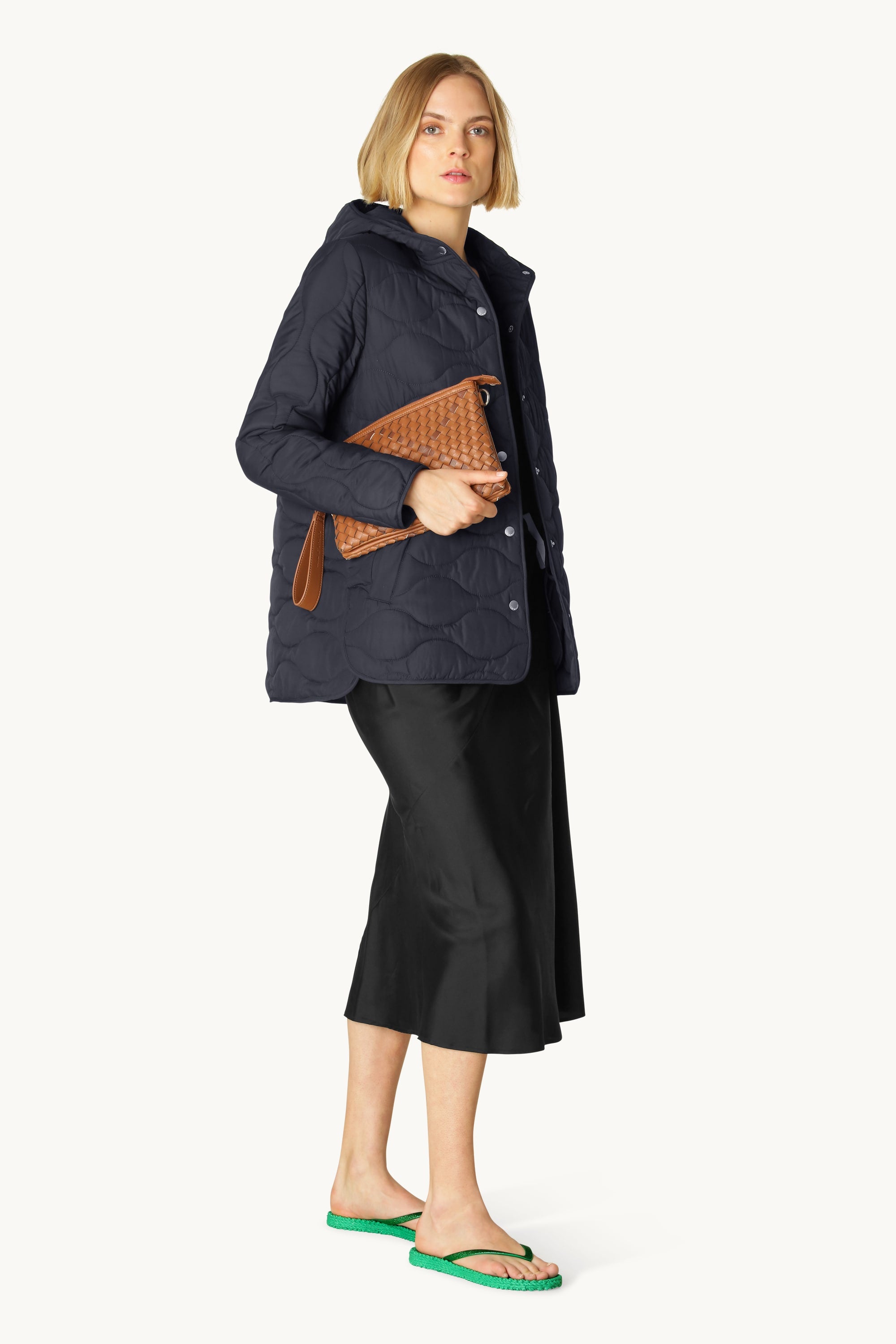 Quilt Jacket - Dark Indigo